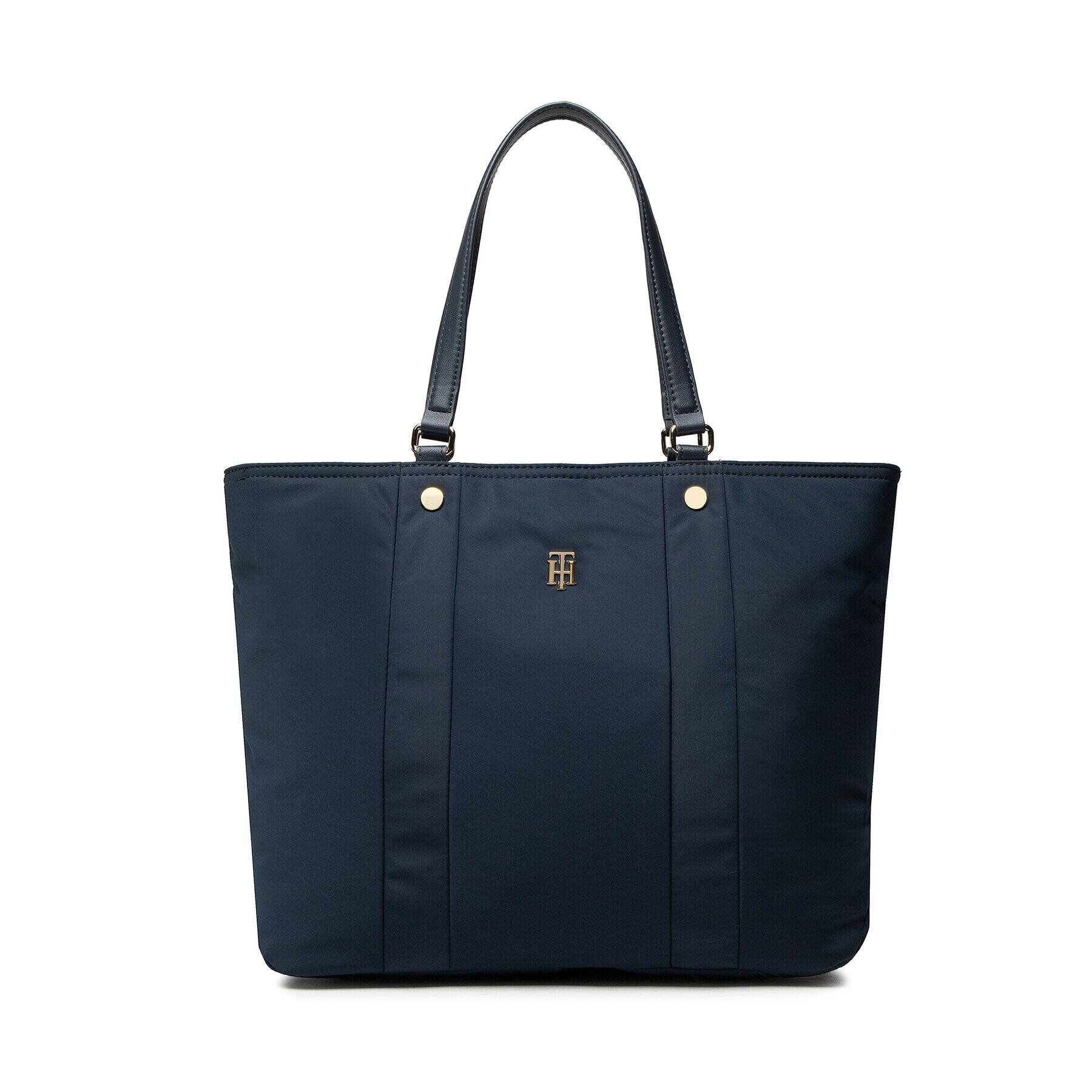 Tommy Hilfiger Дамска чанта My Tommy Tote AW0AW11998 Тъмносин - Pepit.bg