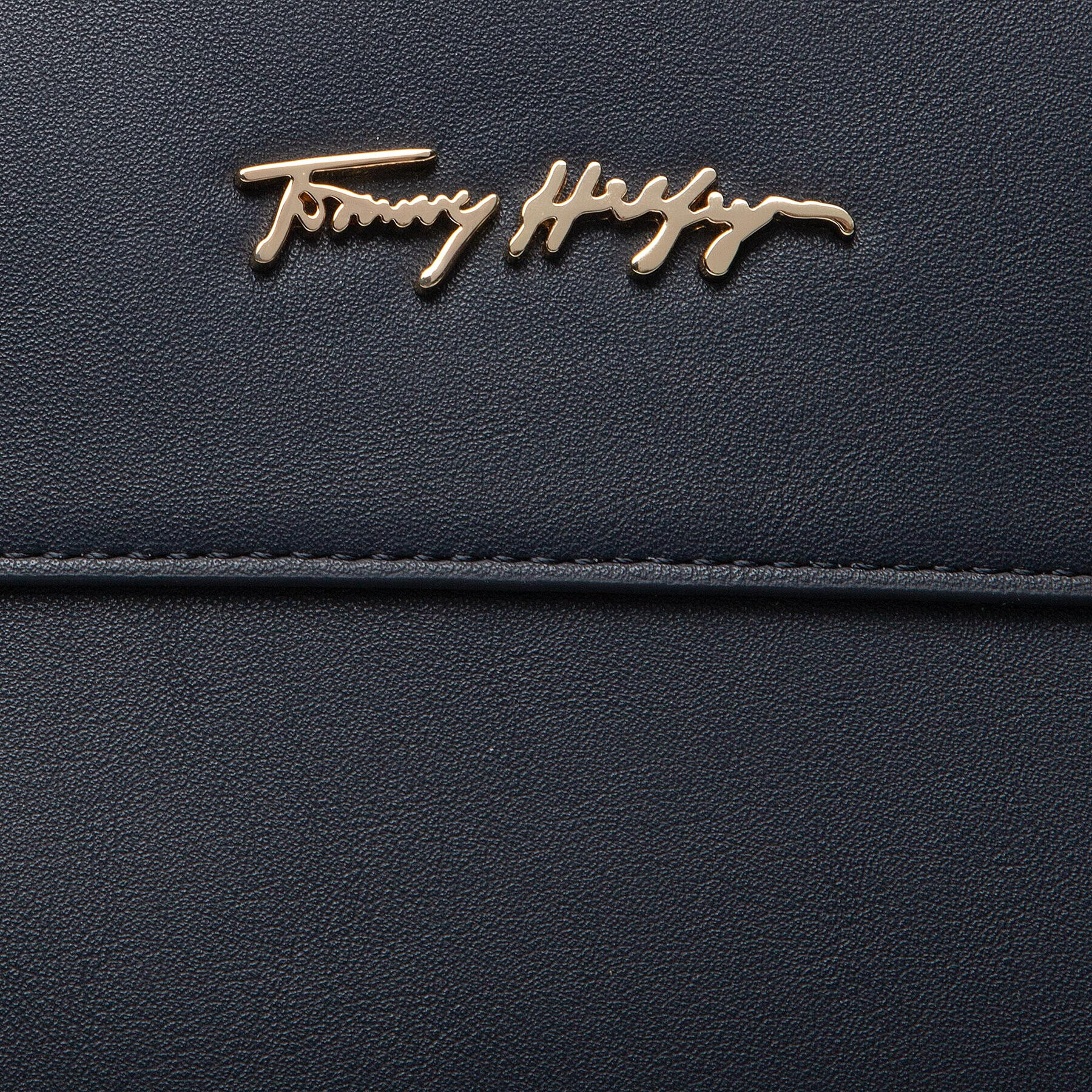 Tommy Hilfiger Дамска чанта New Tommy Tote AW0AW11896 Тъмносин - Pepit.bg