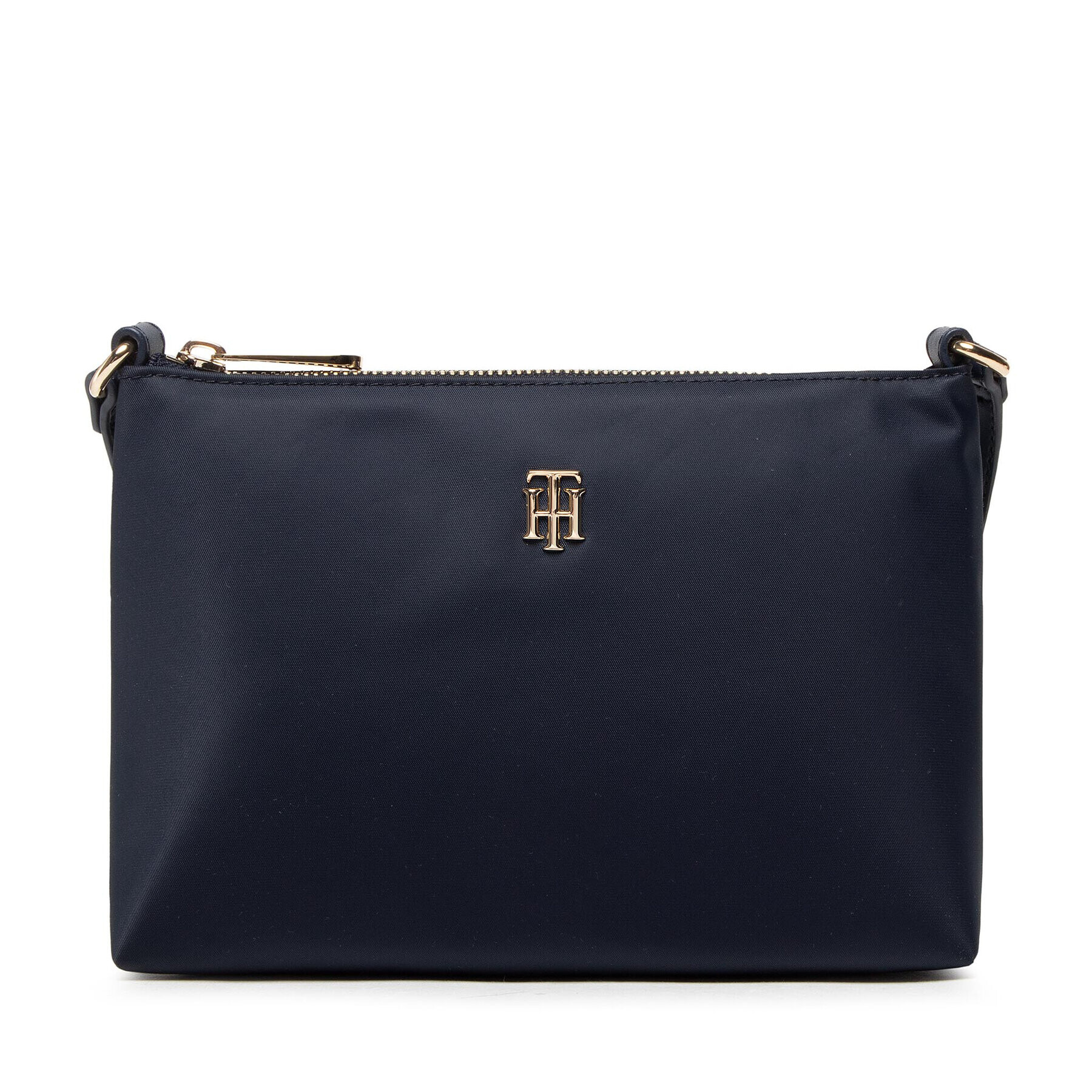 Tommy Hilfiger Дамска чанта Poppy Shoulder Bag AW0AW13155 Тъмносин - Pepit.bg