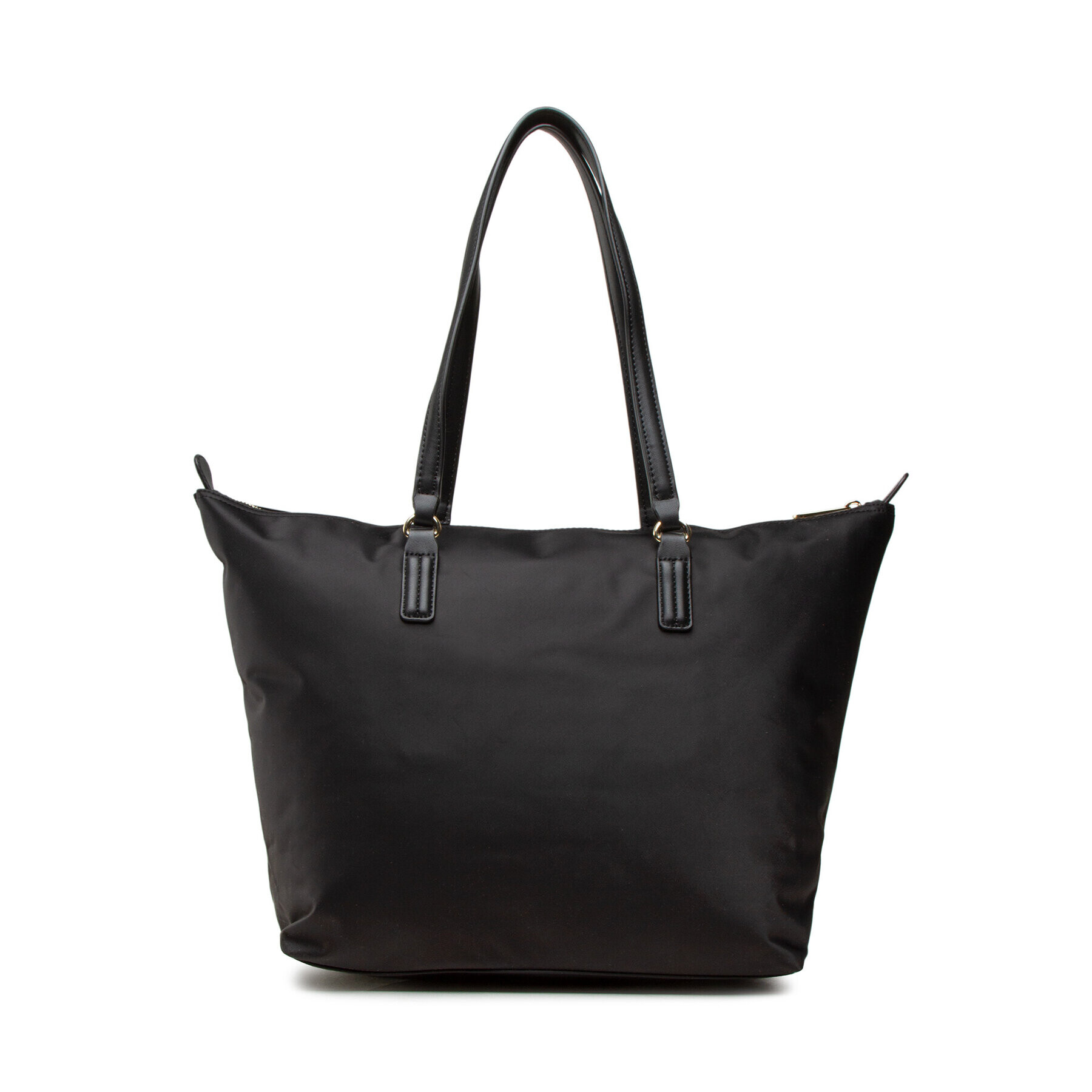 Tommy Hilfiger Дамска чанта Poppy St Tote AW0AW10261 Черен - Pepit.bg