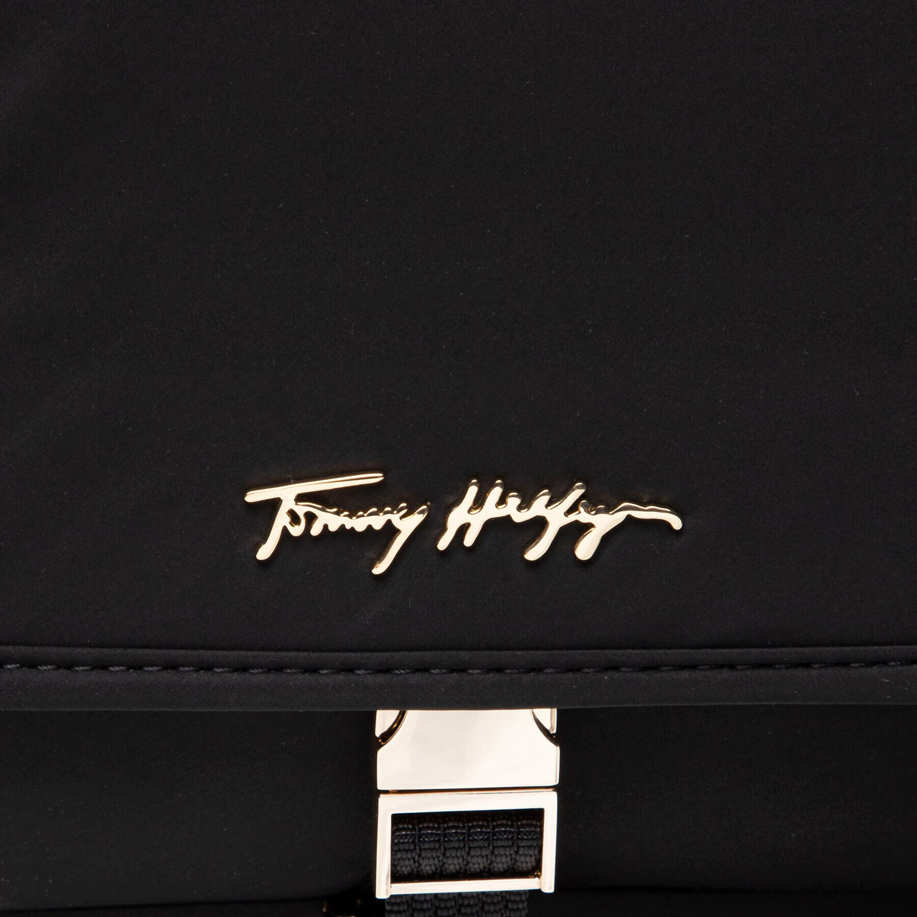 Tommy Hilfiger Дамска чанта Relaxed Tommy Crossover AW0AW10479 Черен - Pepit.bg