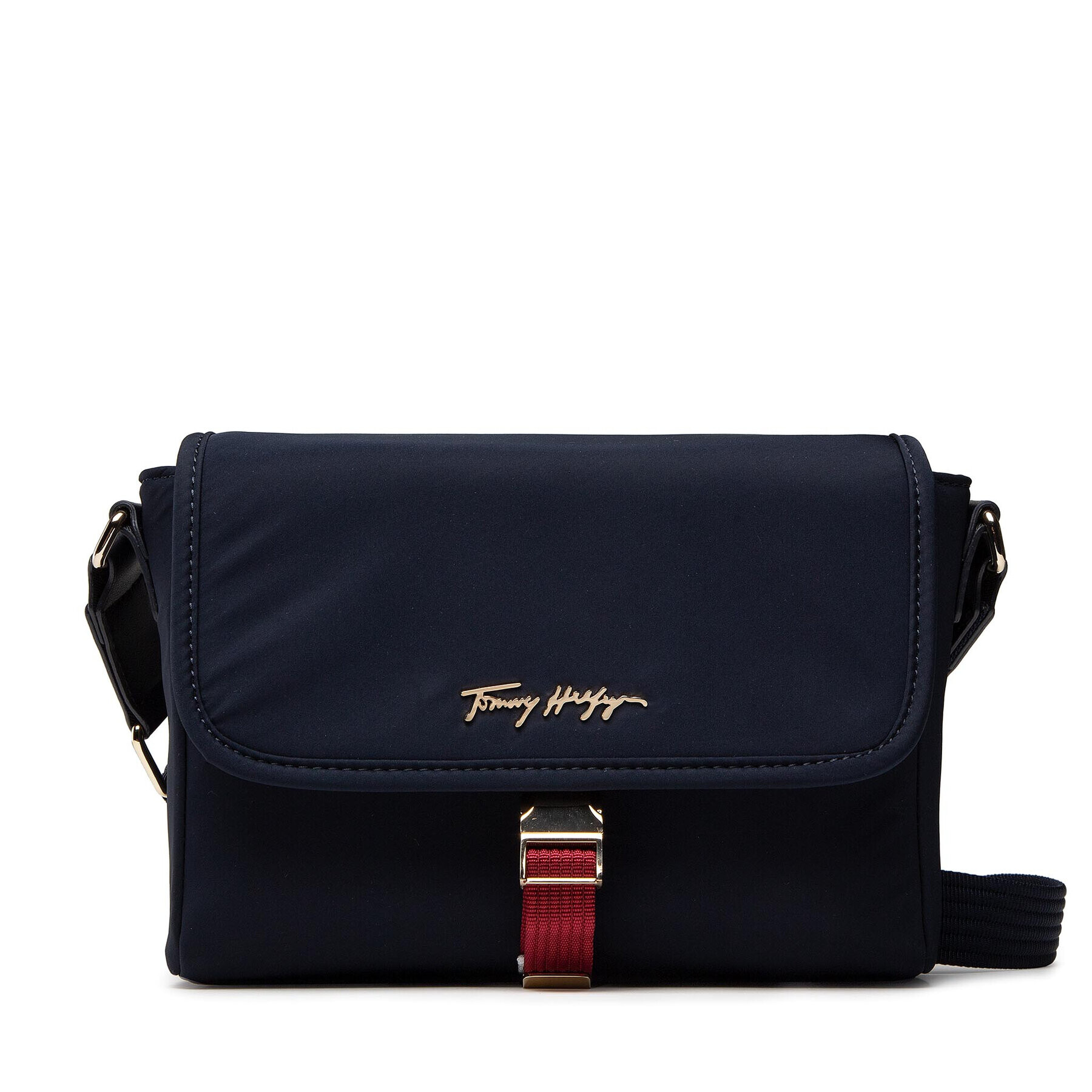 Tommy Hilfiger Дамска чанта Relaxed Tommy Crossover Corap AW0AW10760 Тъмносин - Pepit.bg