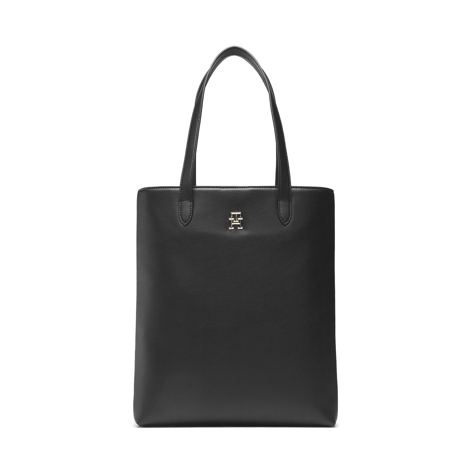 Tommy Hilfiger Дамска чанта Th Casual Slim Tote Ns AW0AW15050 Черен - Pepit.bg