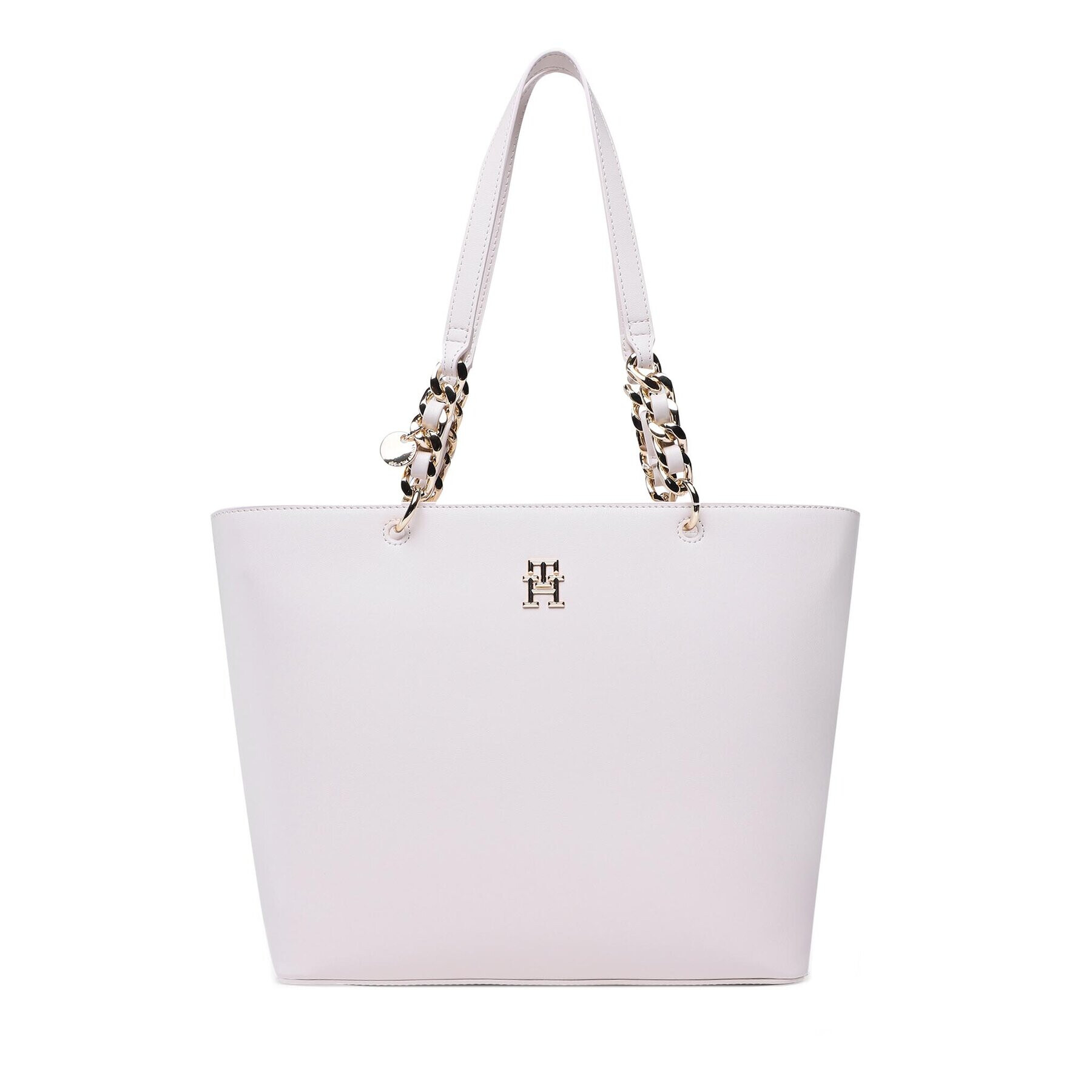 Tommy Hilfiger Дамска чанта Th Chic Tote AW0AW14179 Сив - Pepit.bg