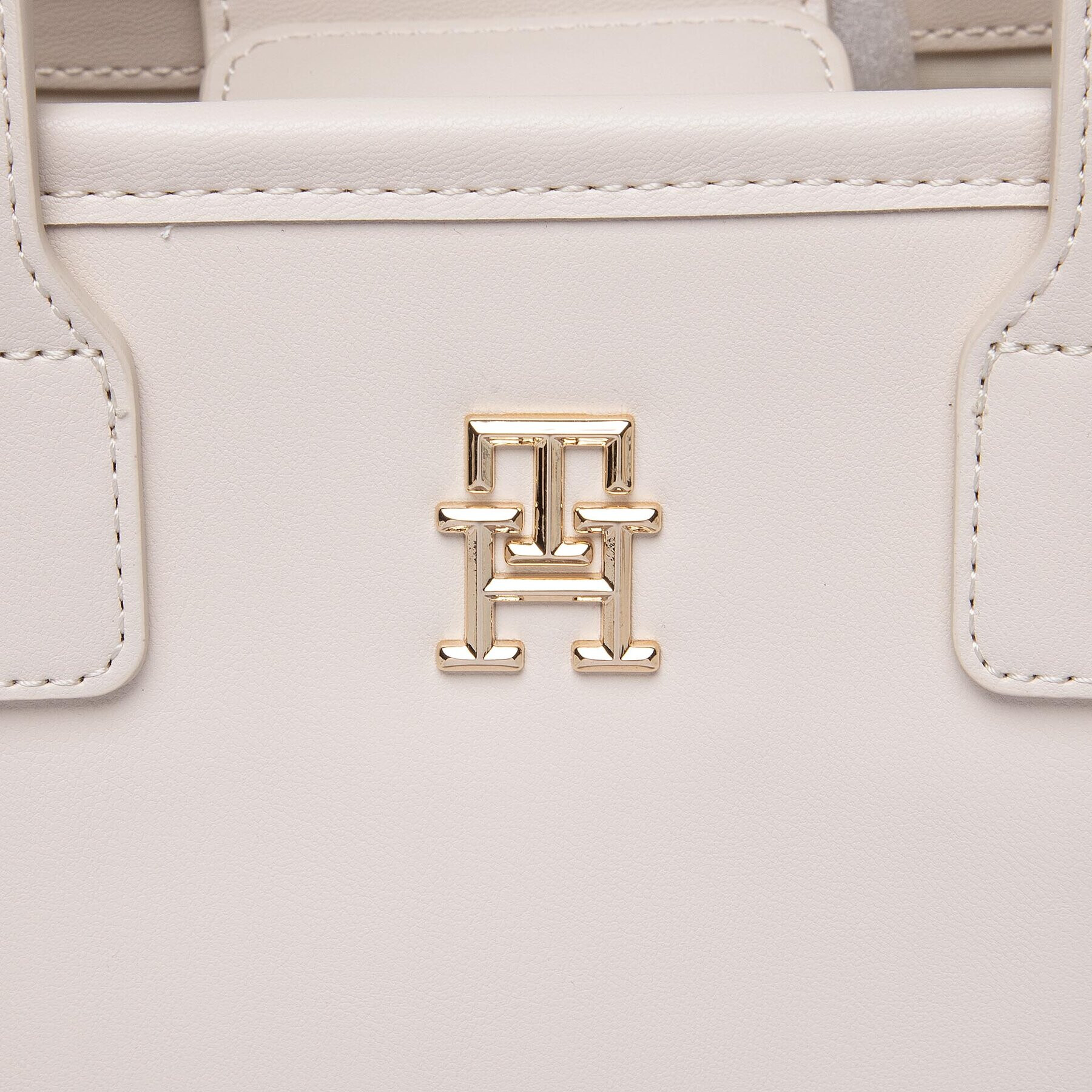 Tommy Hilfiger Дамска чанта Th City Summer Mini Tote AW0AW14875 Бежов - Pepit.bg