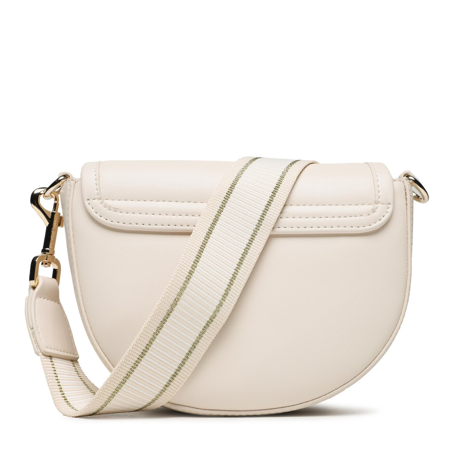 Tommy Hilfiger Дамска чанта Th City Summer Saddle Bag AW0AW14877 Бежов - Pepit.bg