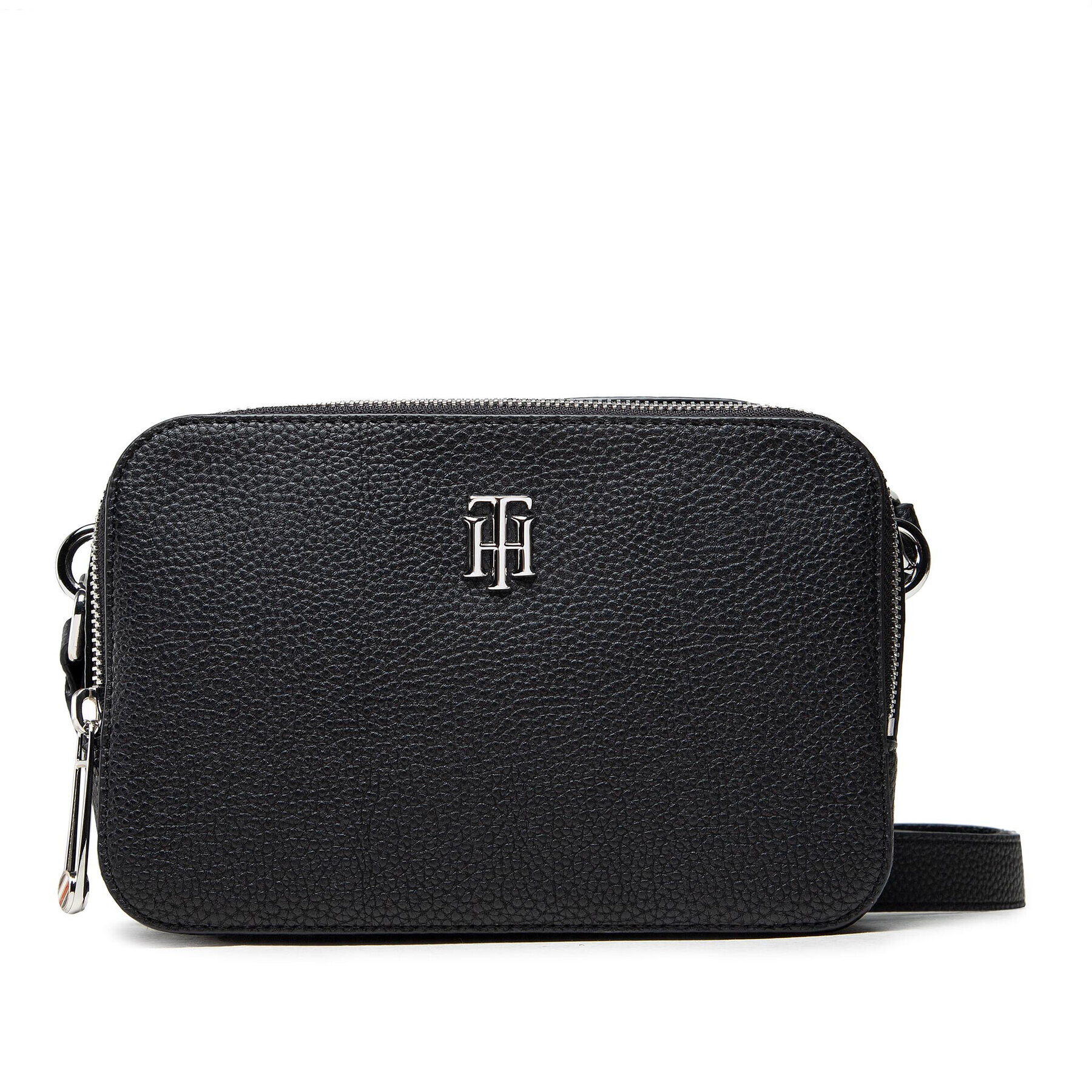 Tommy Hilfiger Дамска чанта Th Element Camera Bag AW0AW10496 Черен - Pepit.bg