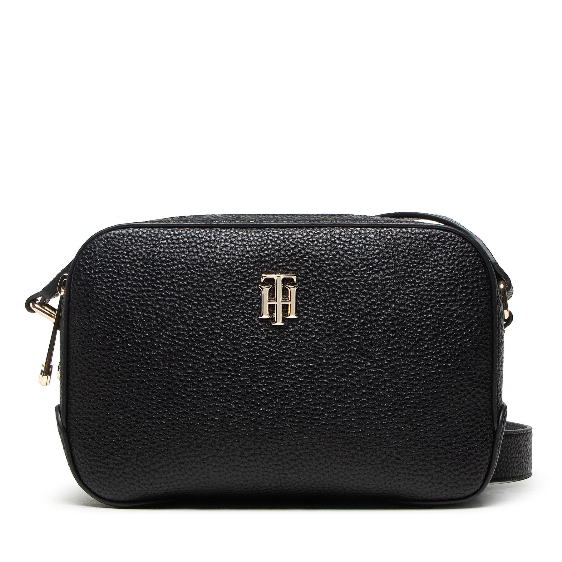 Tommy Hilfiger Дамска чанта Th Essence Camera Bag AW0AW10278 Черен - Pepit.bg