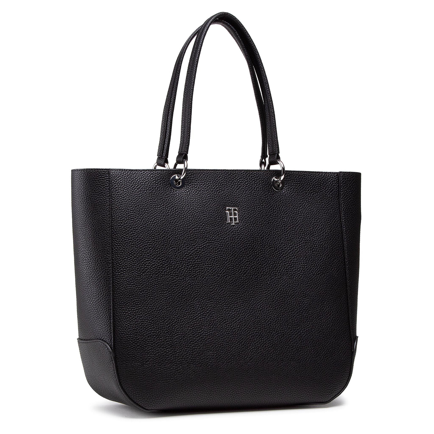 Tommy Hilfiger Дамска чанта Th Essence Tote AW0AW09519 Черен - Pepit.bg