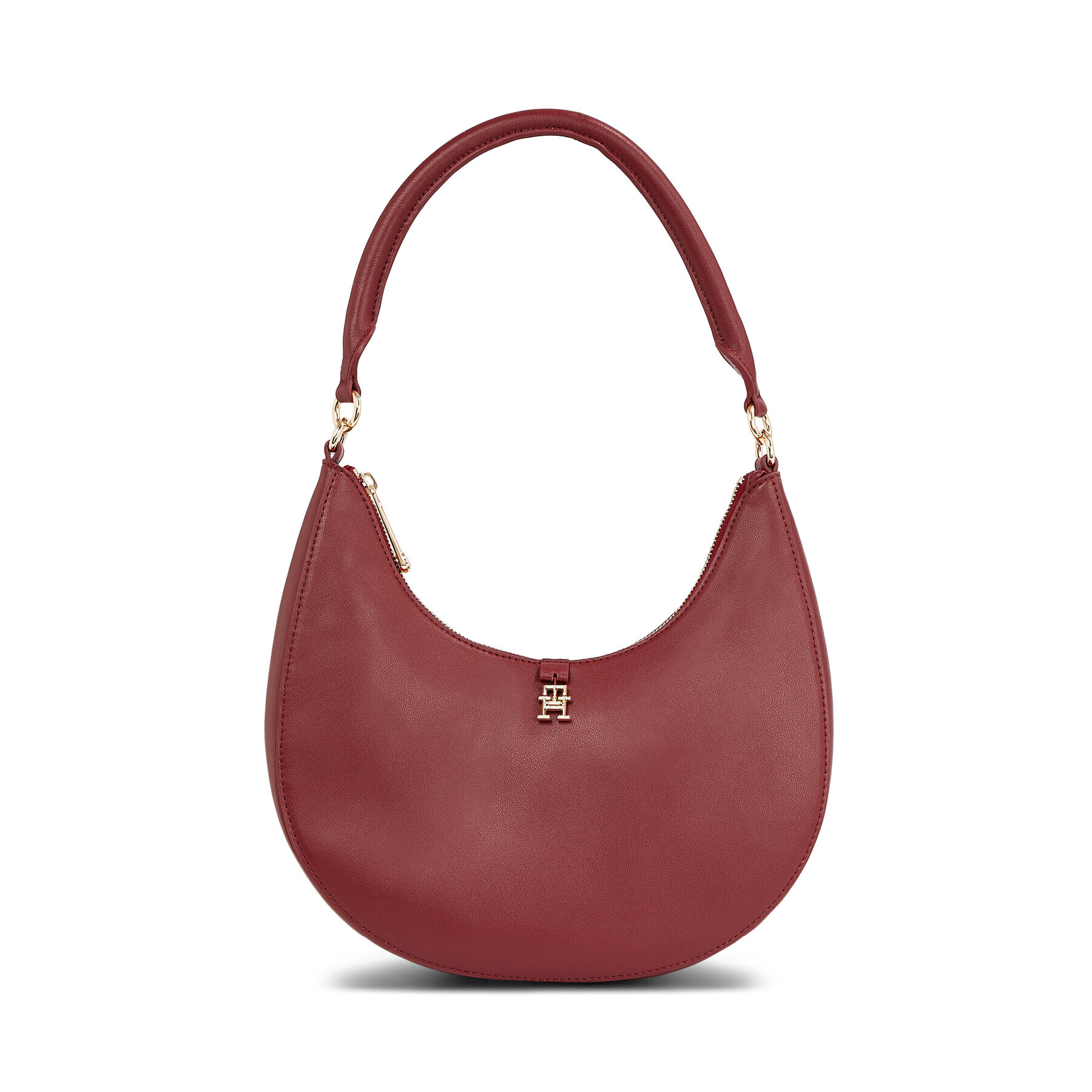 Tommy Hilfiger Дамска чанта Th Feminine Shoulder Bag AW0AW15246 Червен - Pepit.bg