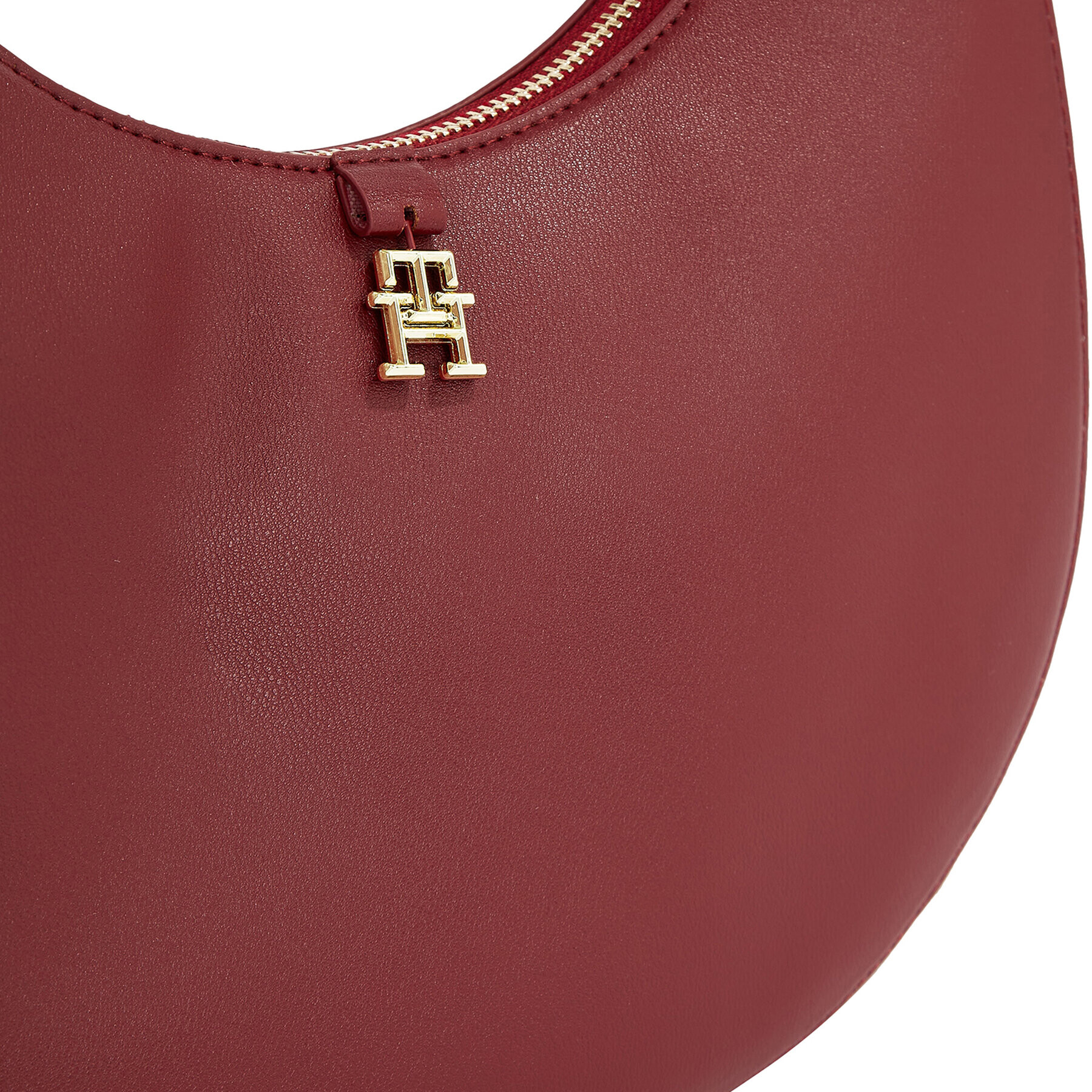 Tommy Hilfiger Дамска чанта Th Feminine Shoulder Bag AW0AW15246 Червен - Pepit.bg