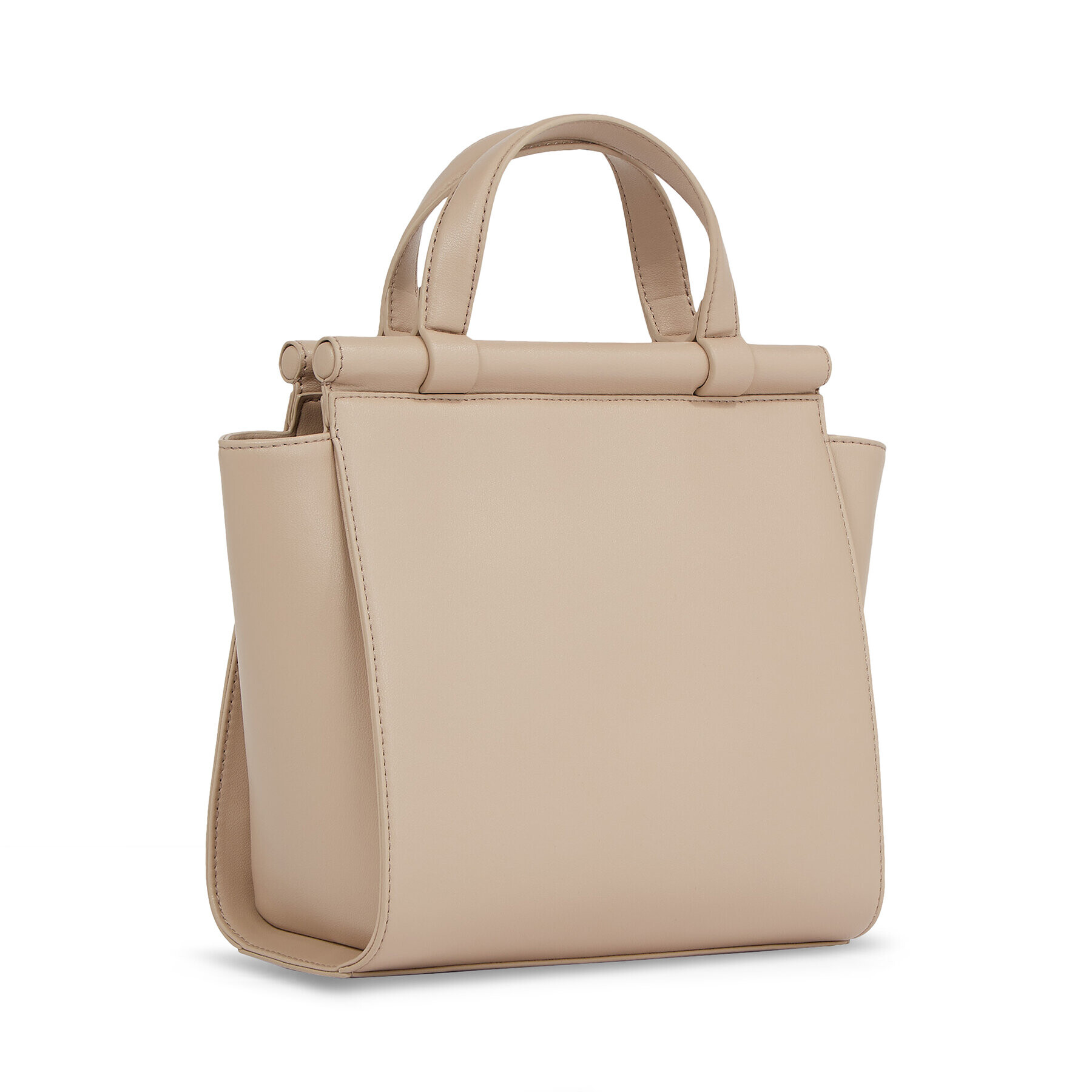 Tommy Hilfiger Дамска чанта Th Feminine Small Tote AW0AW15250 Бежов - Pepit.bg