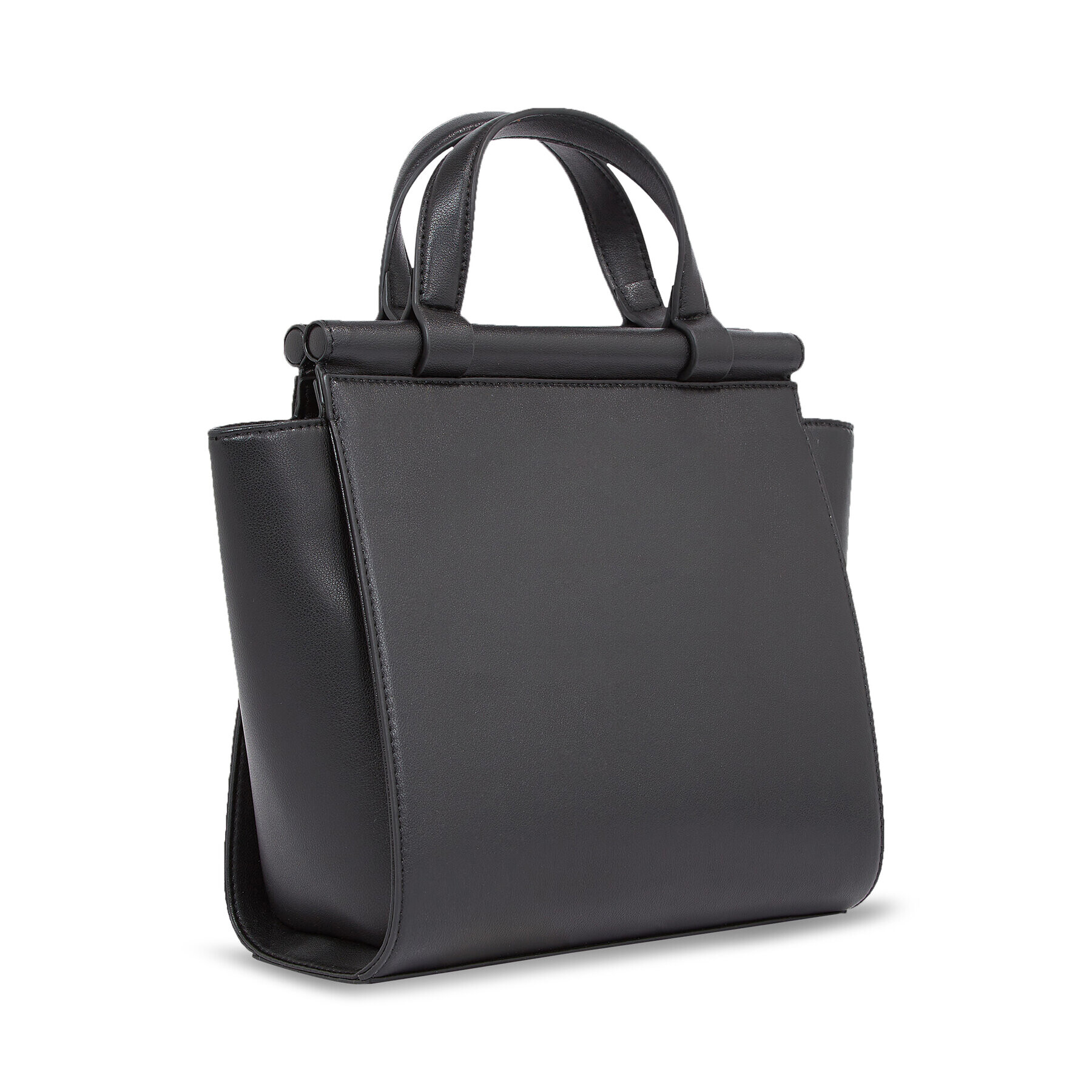 Tommy Hilfiger Дамска чанта Th Feminine Small Tote AW0AW15250 Черен - Pepit.bg