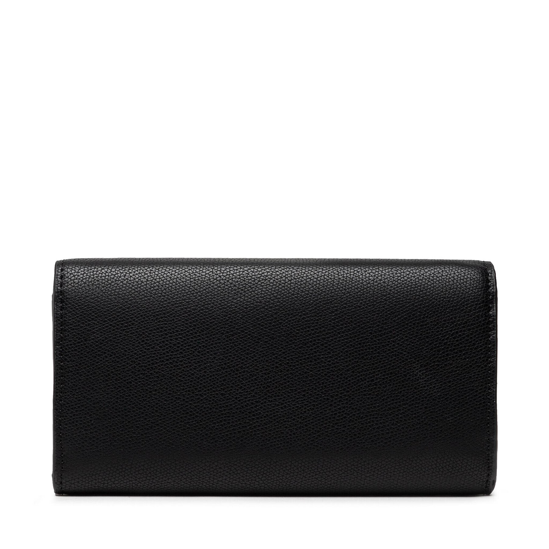 Tommy Hilfiger Дамска чанта Th Outline Lrg Flap Wallet AW0AW12399 Черен - Pepit.bg