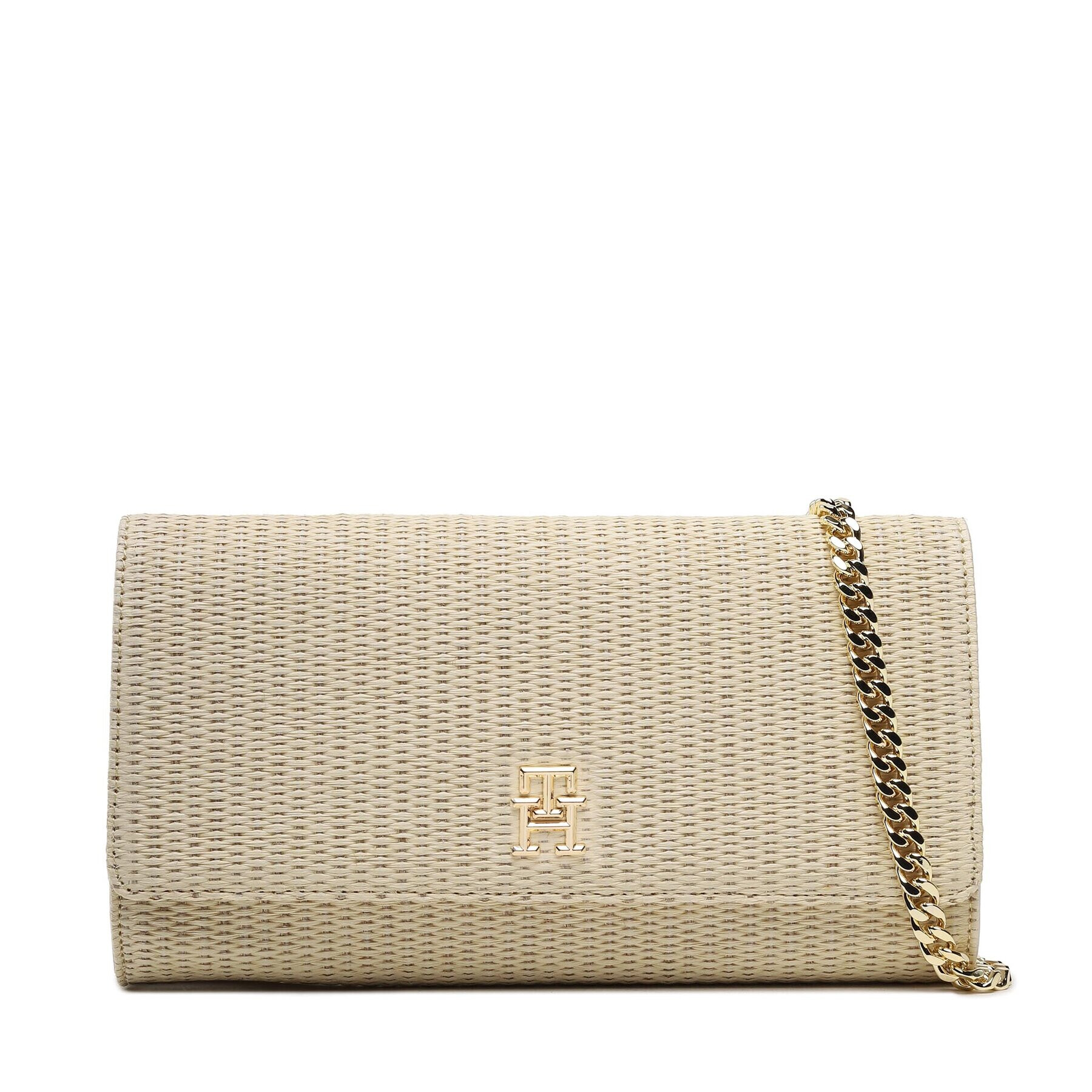 Tommy Hilfiger Дамска чанта Th Summer Clutch AW0AW14482 Бежов - Pepit.bg