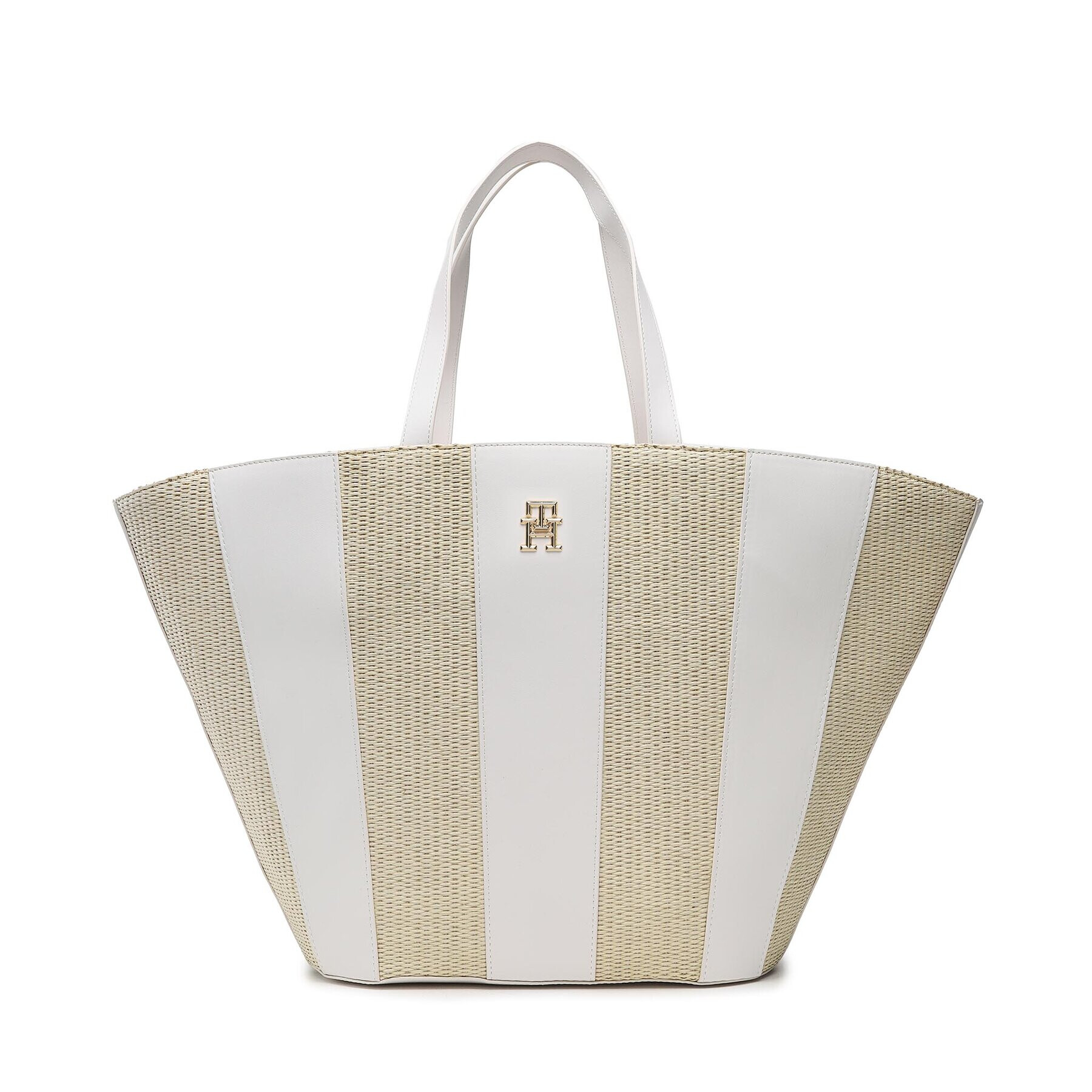 Tommy Hilfiger Дамска чанта Th Summer Tote AW0AW14484 Бежов - Pepit.bg