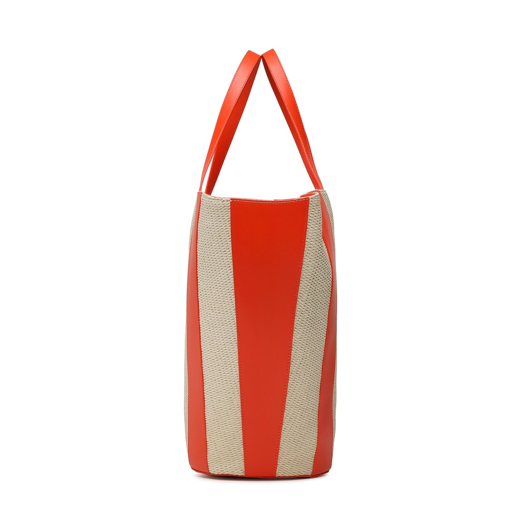 Tommy Hilfiger Дамска чанта Th Travel Beach Tote AW0AW14818 Оранжев - Pepit.bg