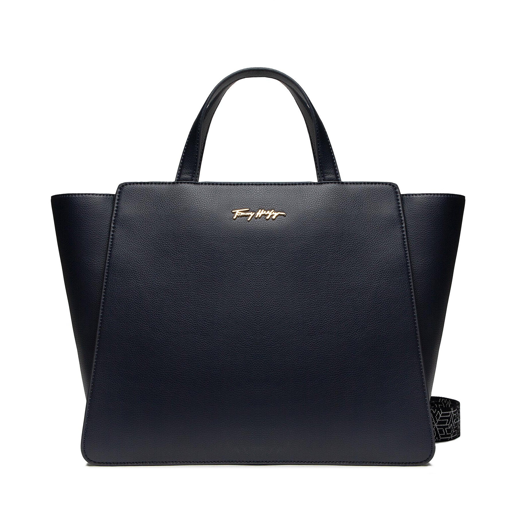 Tommy Hilfiger Дамска чанта Tommy Joy Soft Tote AW0AW12014 Тъмносин - Pepit.bg