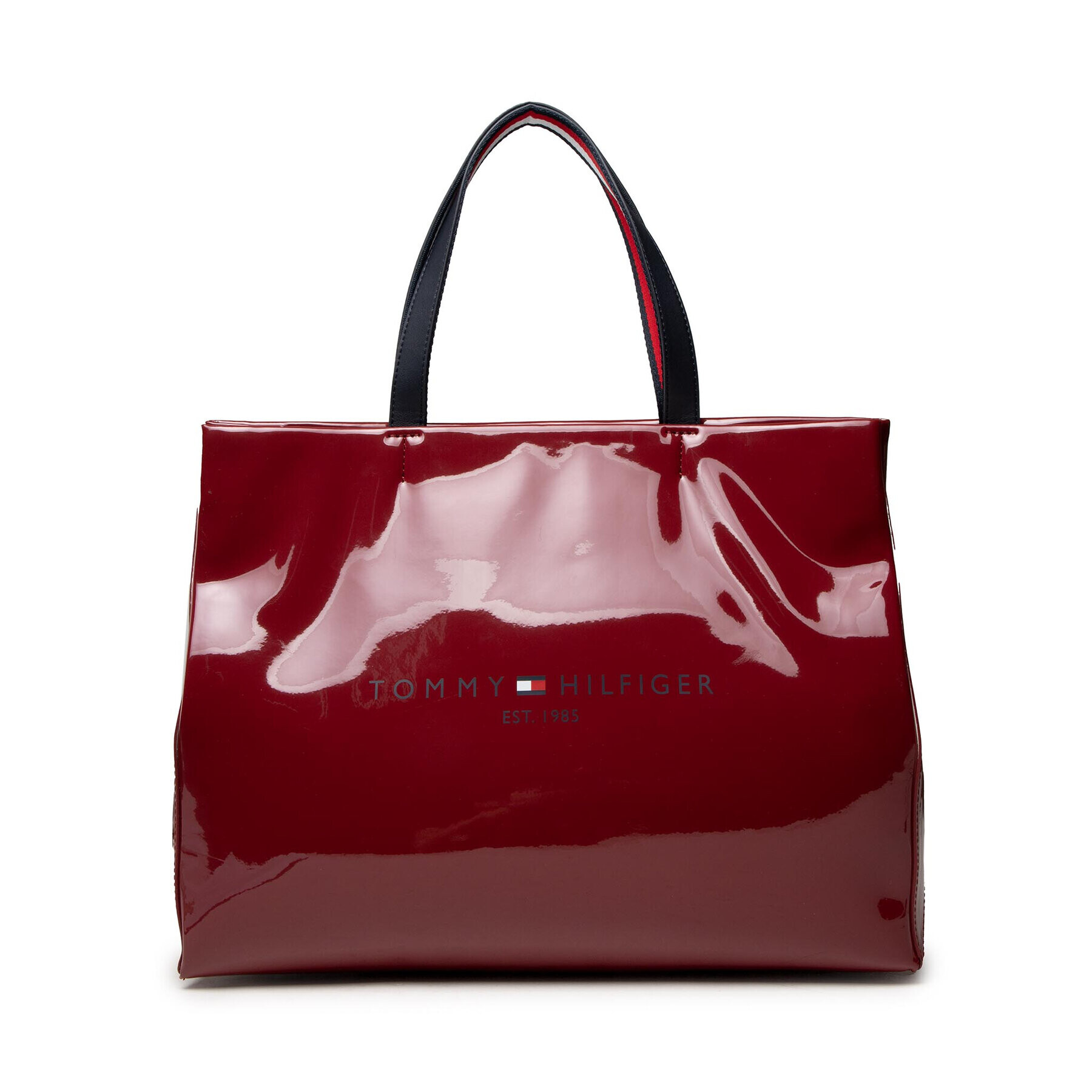 Tommy Hilfiger Дамска чанта Tommy Shopper Ew Tote AW0AW10482 Червен - Pepit.bg