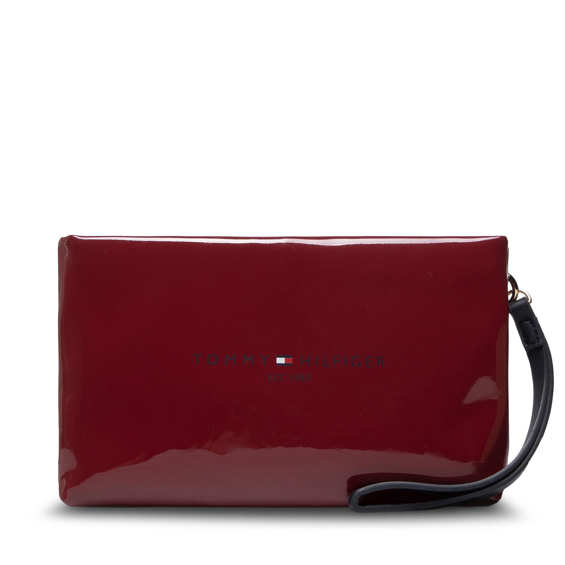 Tommy Hilfiger Дамска чанта Tommy Shopper Pouch AW0AW10552 Бордо - Pepit.bg