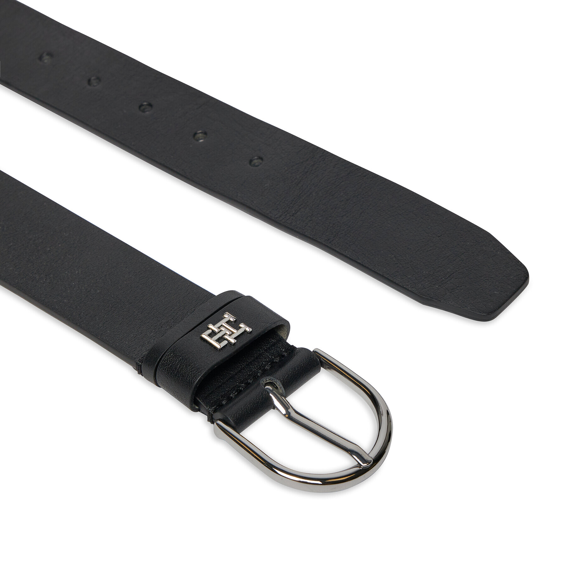 Tommy Hilfiger Дамски колан AW0AW15767 Черен - Pepit.bg
