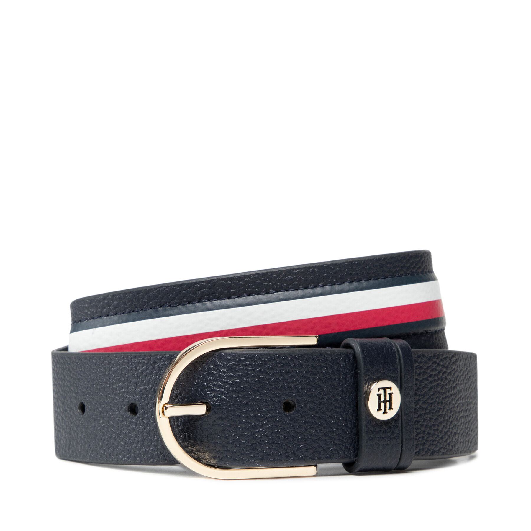 Tommy Hilfiger Дамски колан Classic 3.5 Se AW0AW10988 Тъмносин - Pepit.bg