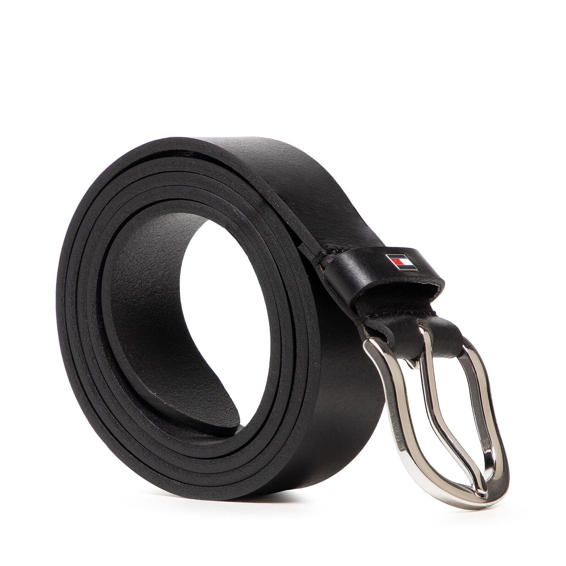 Tommy Hilfiger Дамски колан Curve Danny Belt 3.0 AW0AW10374 Черен - Pepit.bg