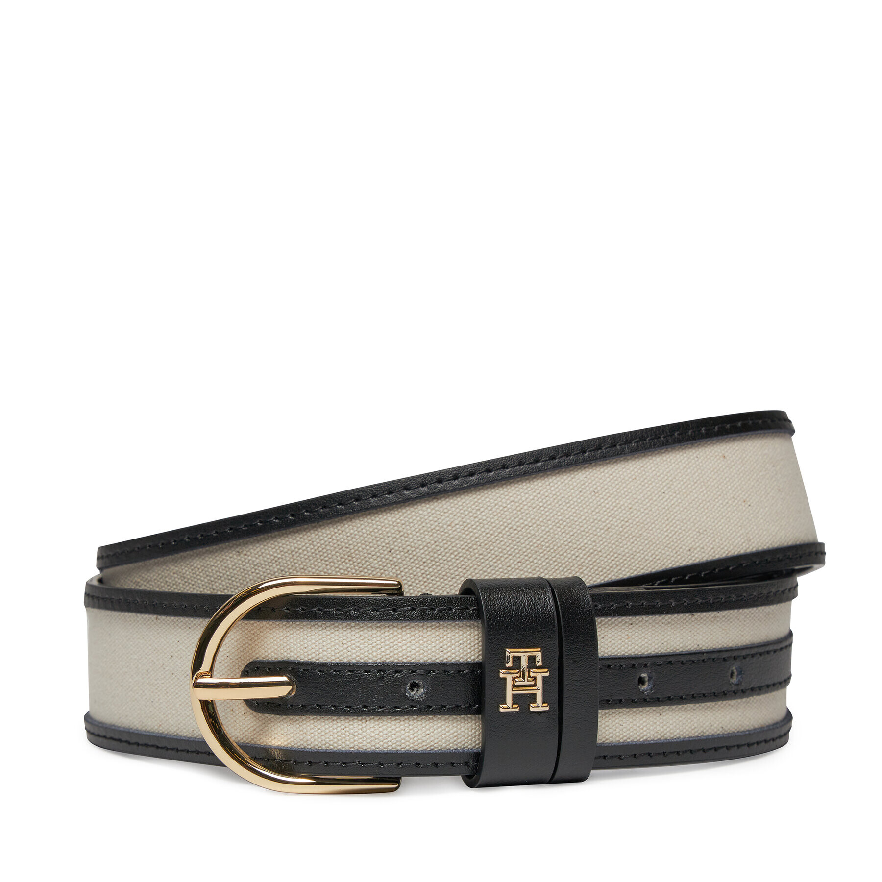 Tommy Hilfiger Дамски колан Essential Effortless 3.5 Cb AW0AW15761 Бял - Pepit.bg