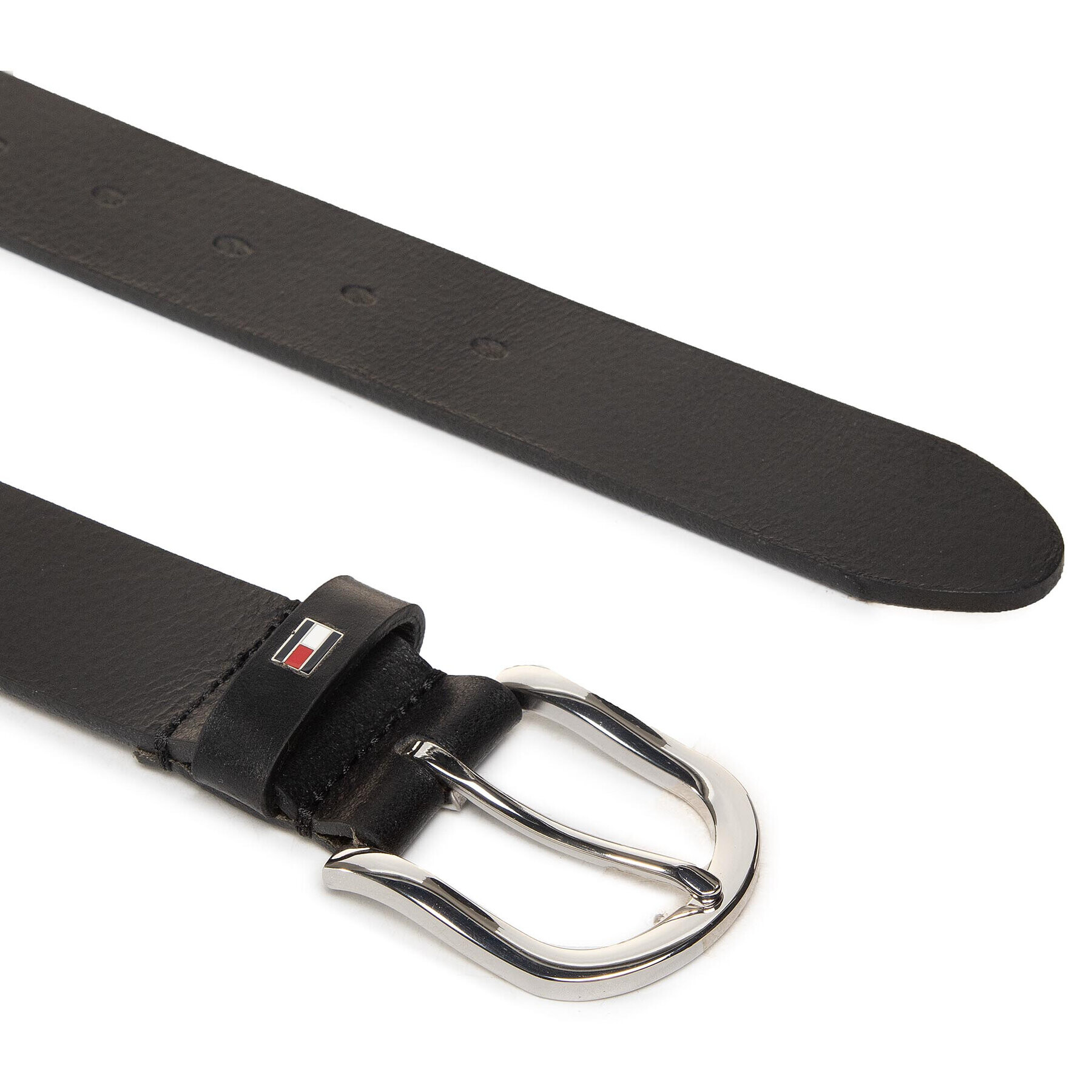 Tommy Hilfiger Дамски колан New Danny Belt WW0WW11590 Черен - Pepit.bg