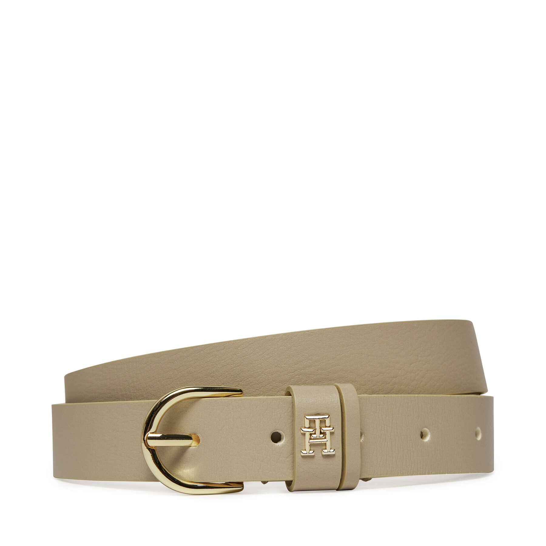 Tommy Hilfiger Дамски колан Th Central Cc And Coin Бял - Pepit.bg
