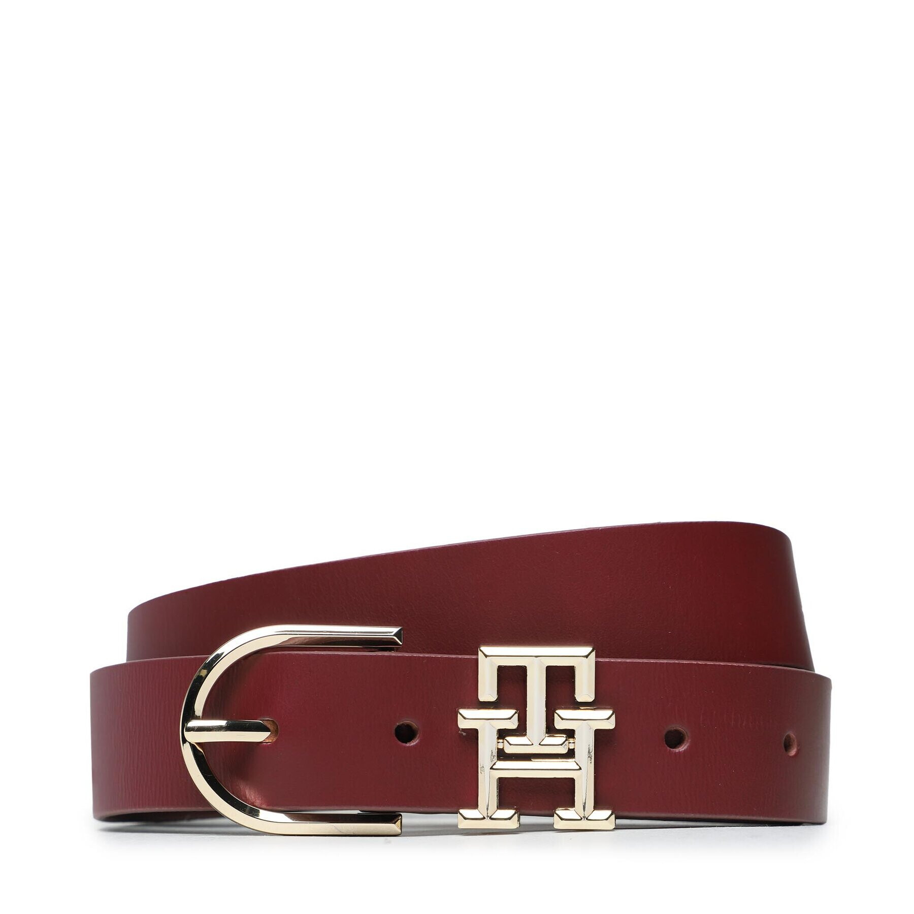 Tommy Hilfiger Дамски колан Th Lux 3.0 AW0AW14943 Бордо - Pepit.bg