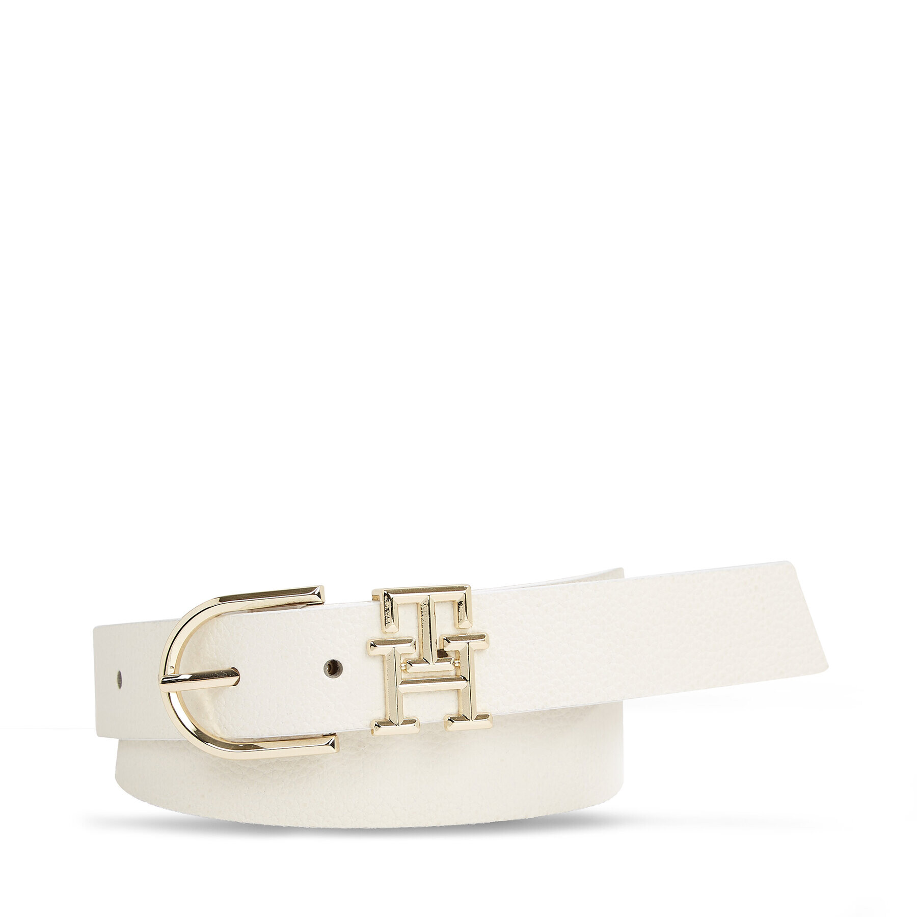 Tommy Hilfiger Дамски колан Th Lux 3.0 AW0AW15388 Екрю - Pepit.bg