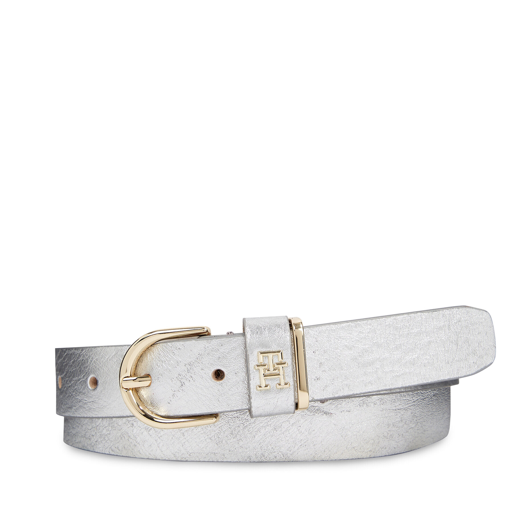 Tommy Hilfiger Дамски колан Th Timeless 2.5 Silver AW0AW15377 Сив - Pepit.bg