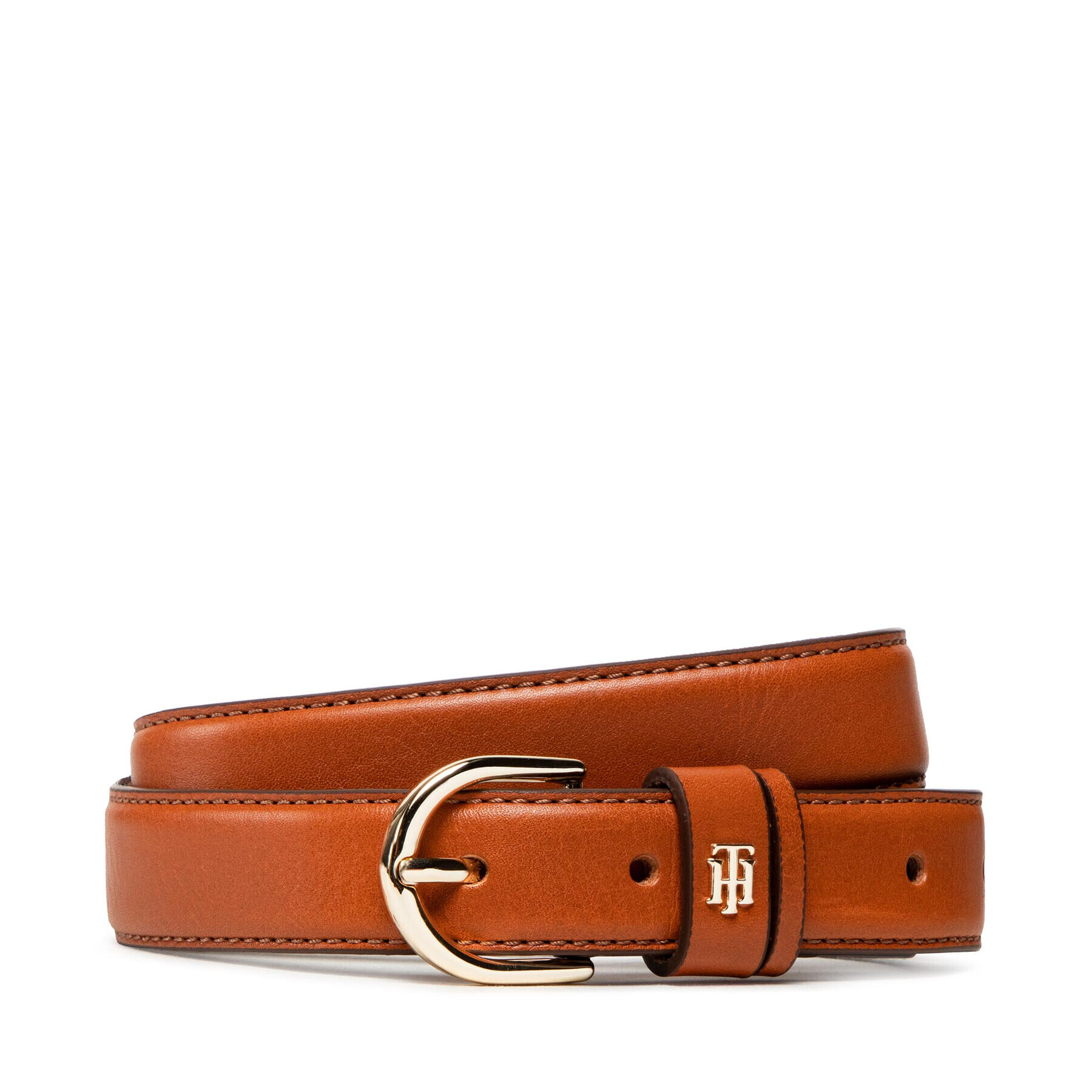 Tommy Hilfiger Дамски колан Th Timeless Belt 2.5 Bombe AW0AW12136 Кафяв - Pepit.bg