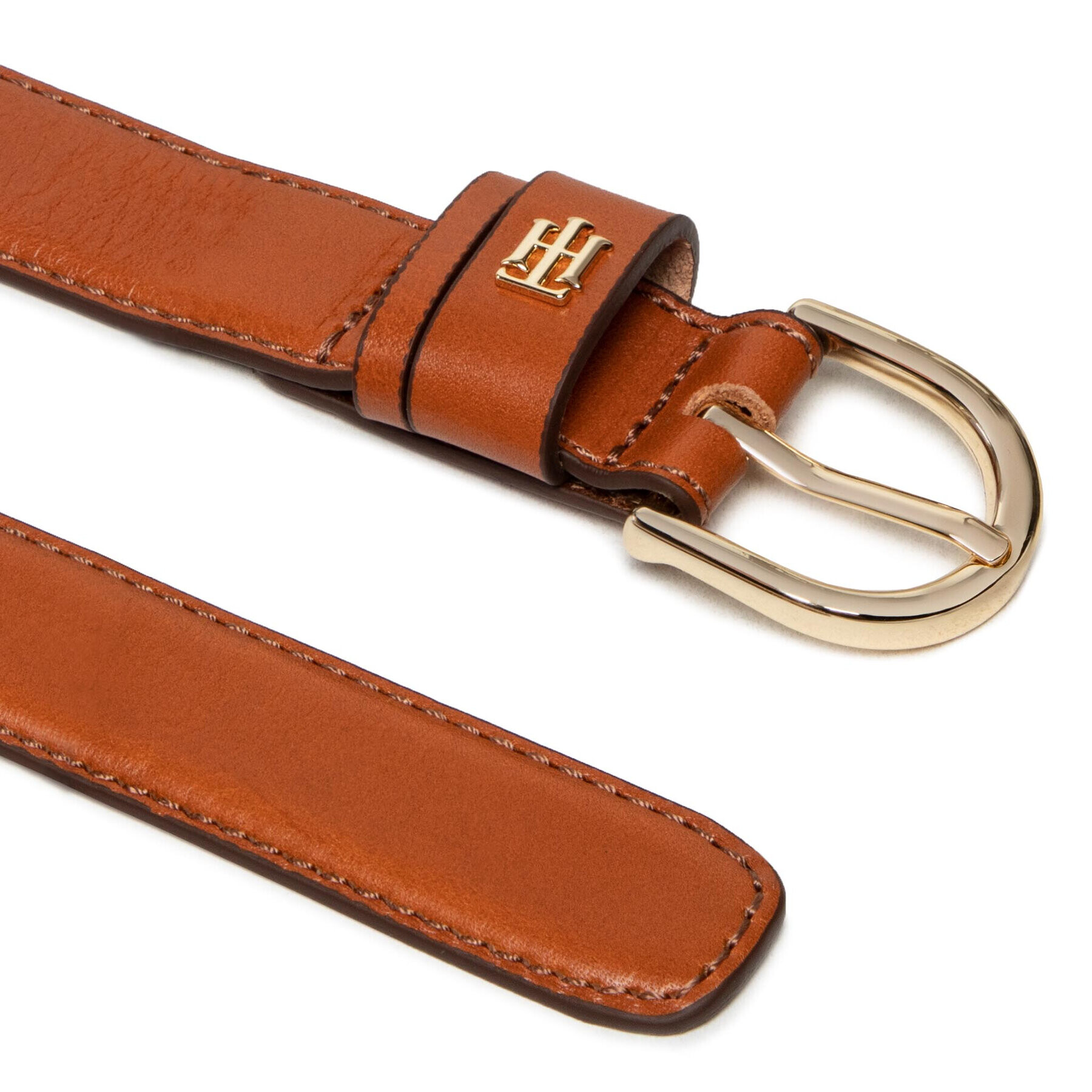 Tommy Hilfiger Дамски колан Th Timeless Belt 2.5 Bombe AW0AW12136 Кафяв - Pepit.bg