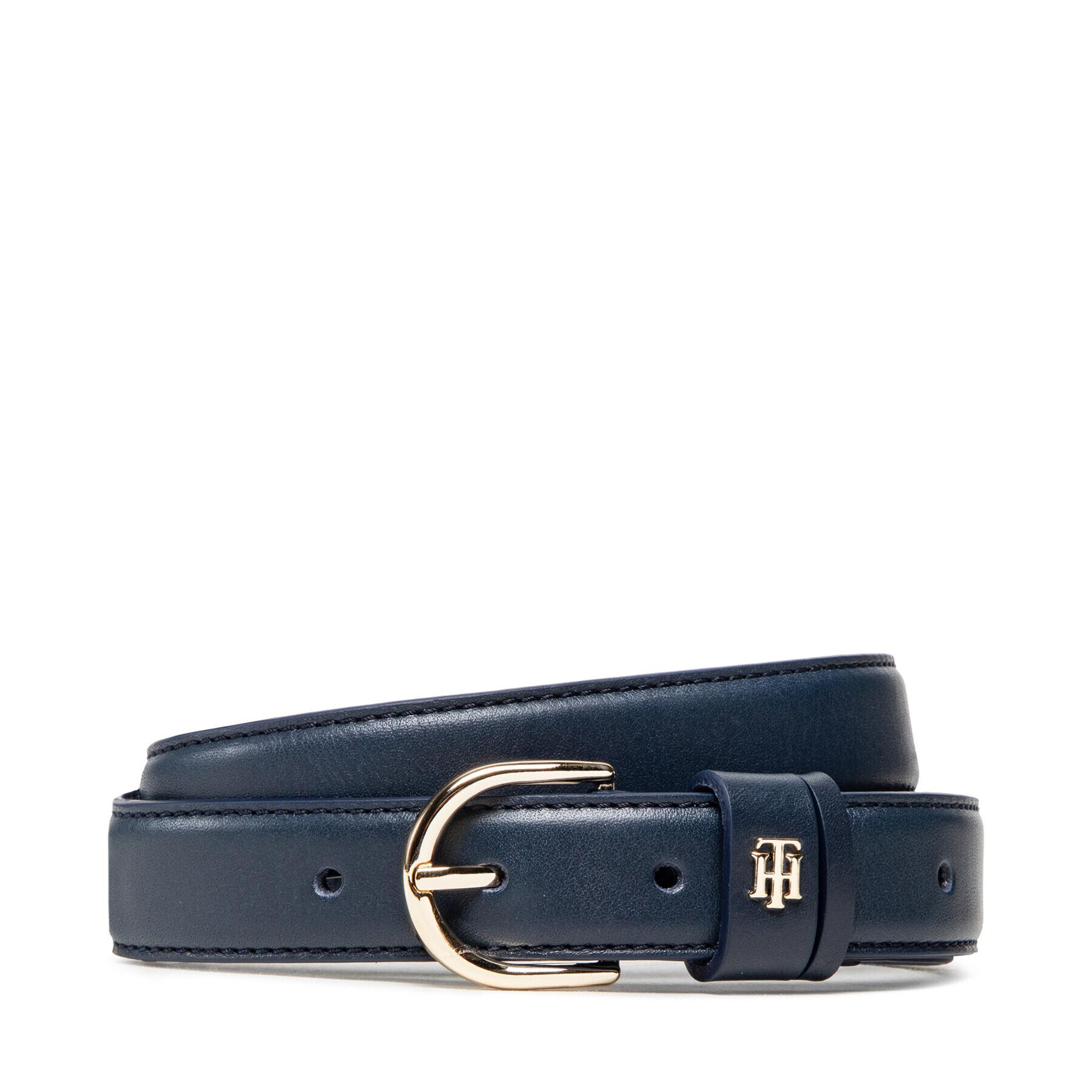 Tommy Hilfiger Дамски колан Th Timeless Belt 2.5 Bombe AW0AW12136 Тъмносин - Pepit.bg