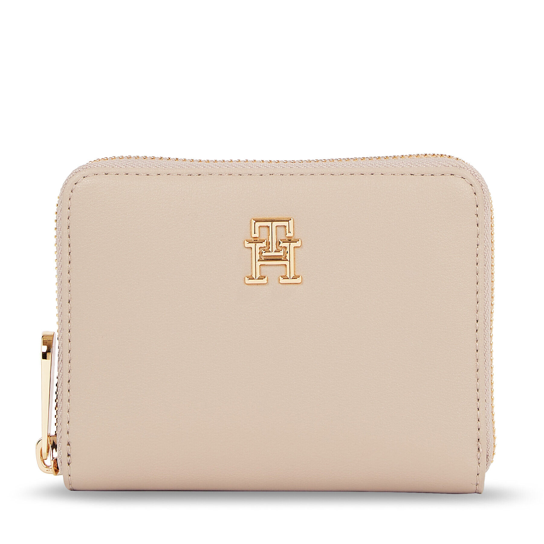 Tommy Hilfiger Дамски портфейл Poppy Plus Med Za AW0AW15259 Бежов - Pepit.bg