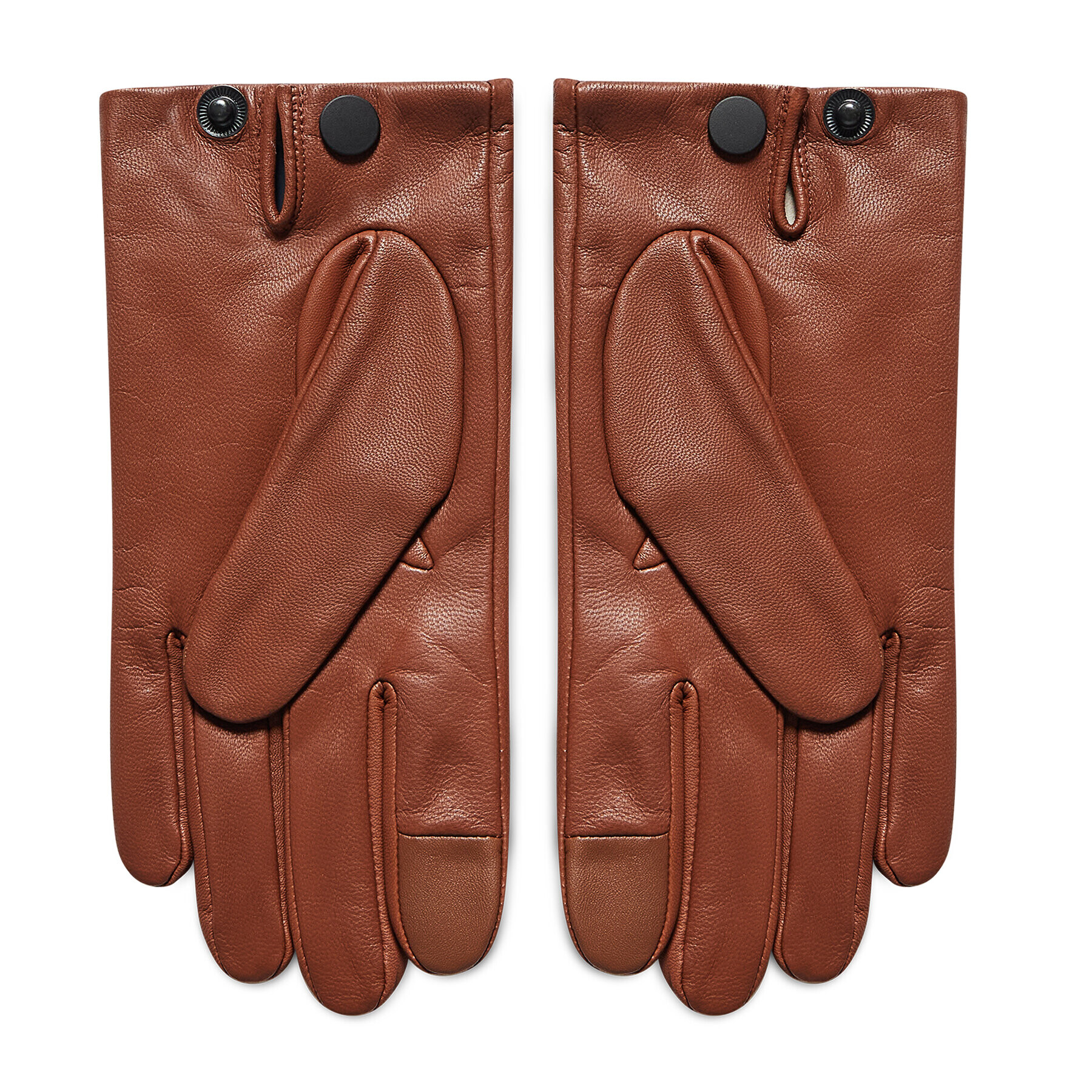 Tommy Hilfiger Дамски ръкавици Casual Leather Gloves AM0AM07882 Кафяв - Pepit.bg