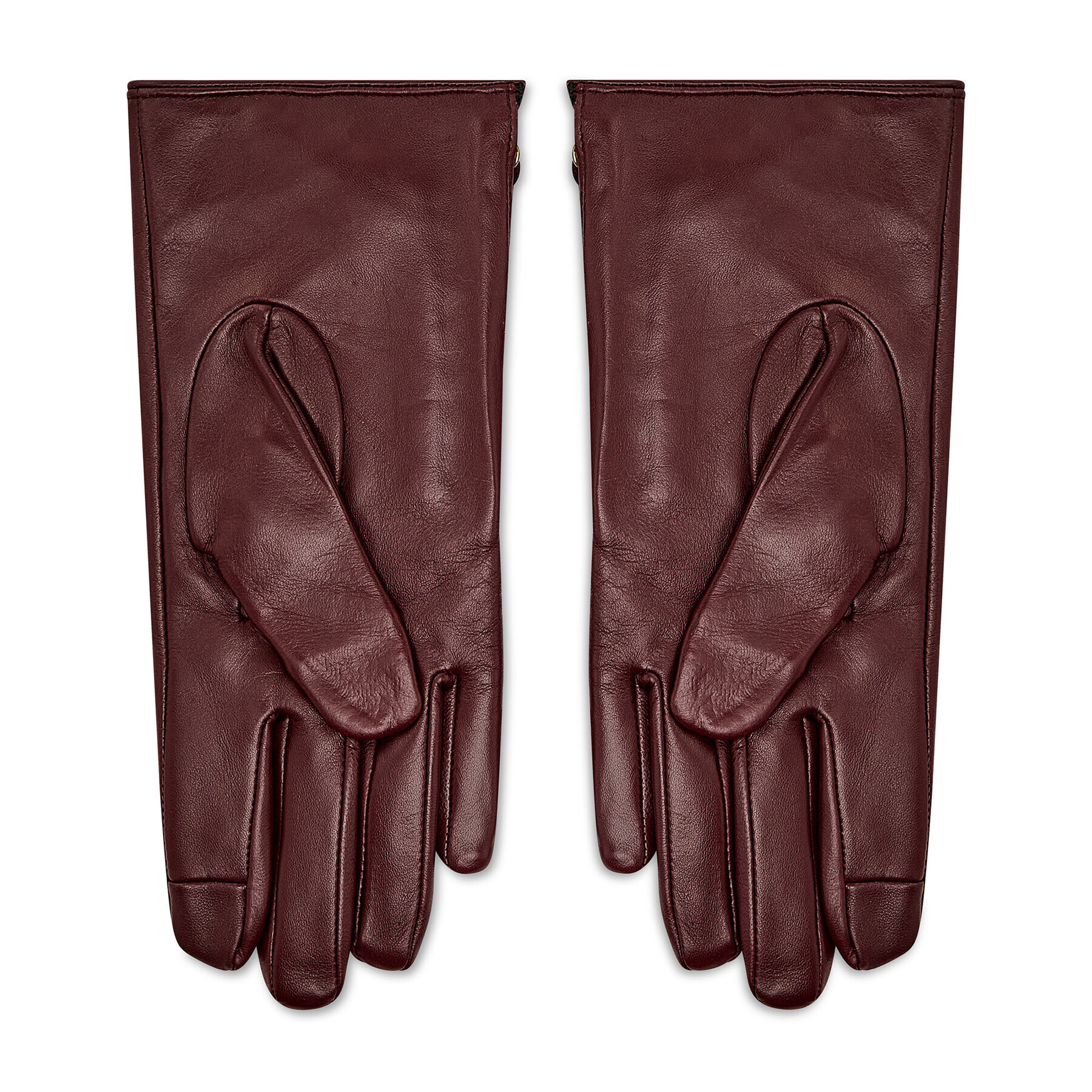 Tommy Hilfiger Дамски ръкавици Th Elevated Mix Gloves Check AW0AW10736 Червен - Pepit.bg