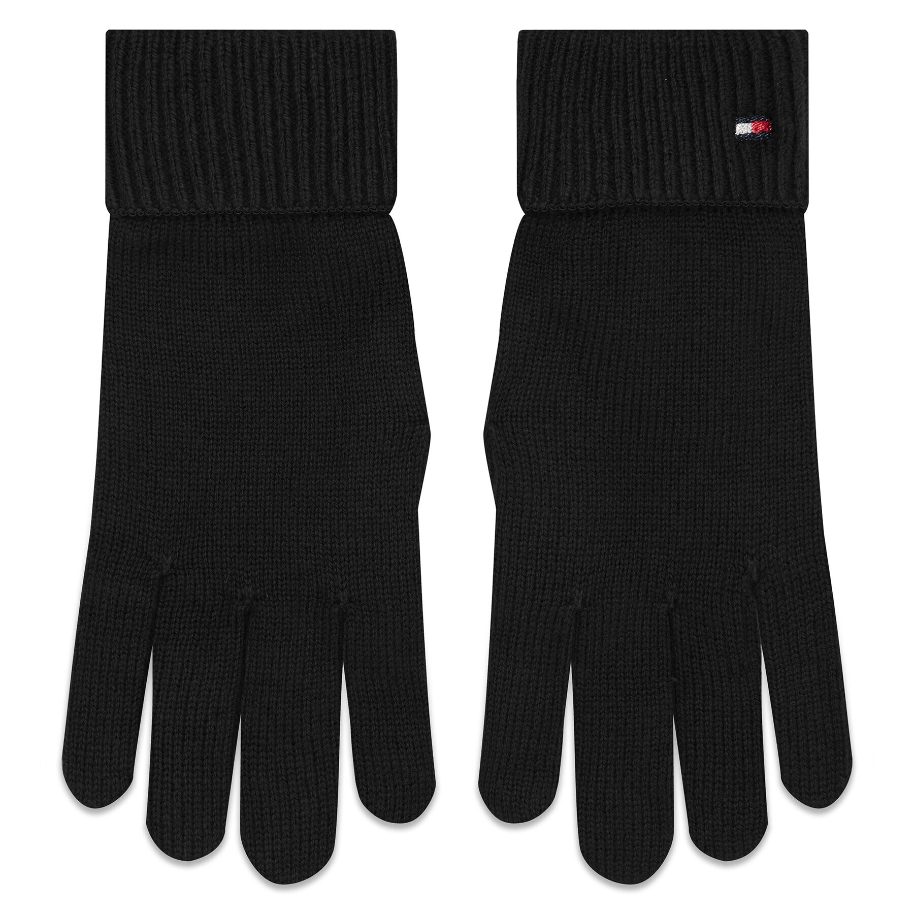 Tommy Hilfiger Дамски ръкавици Essential AW0AW13904 Черен - Pepit.bg
