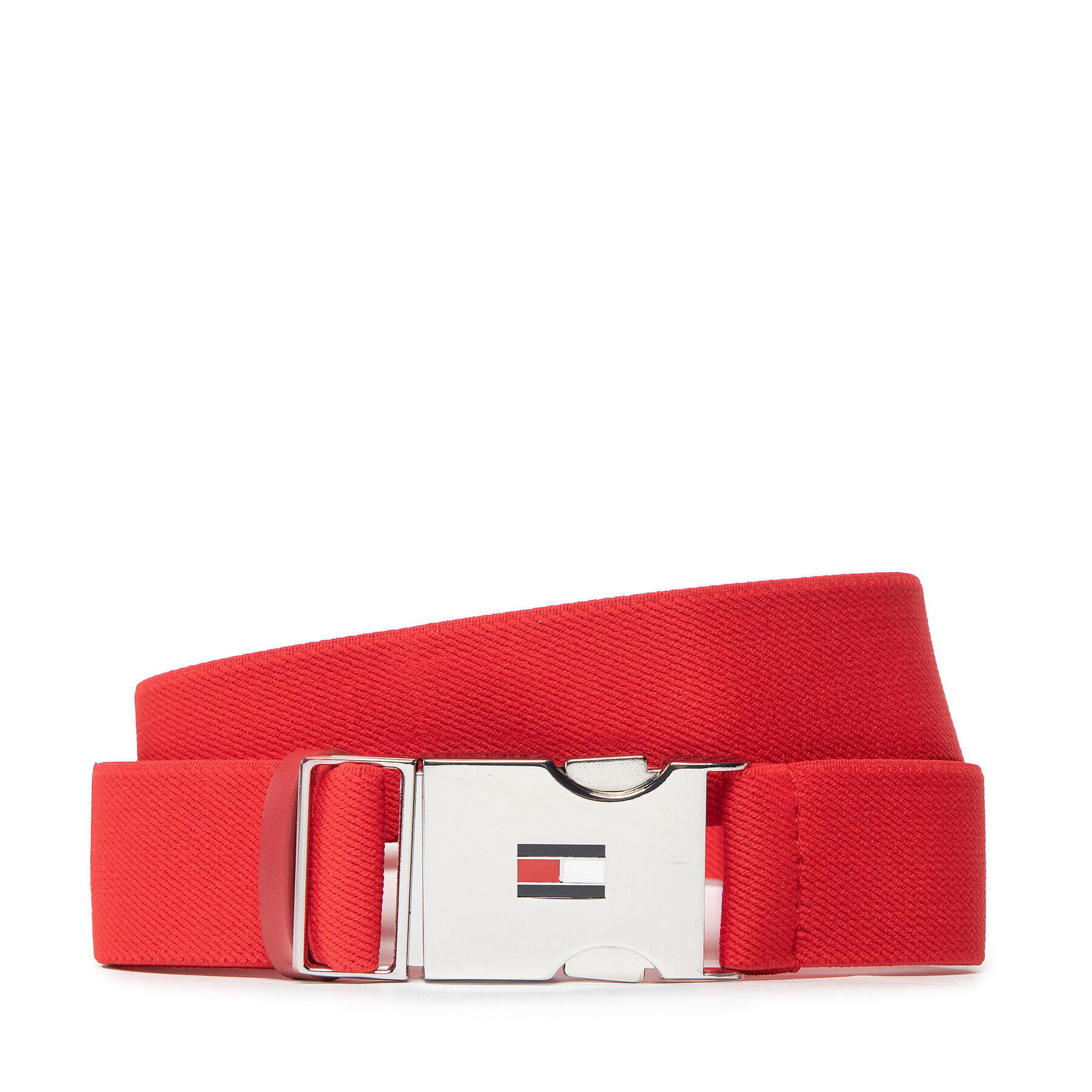 Tommy Hilfiger Детски колан Kids Easy Clip Belt AU0AU01400 Червен - Pepit.bg