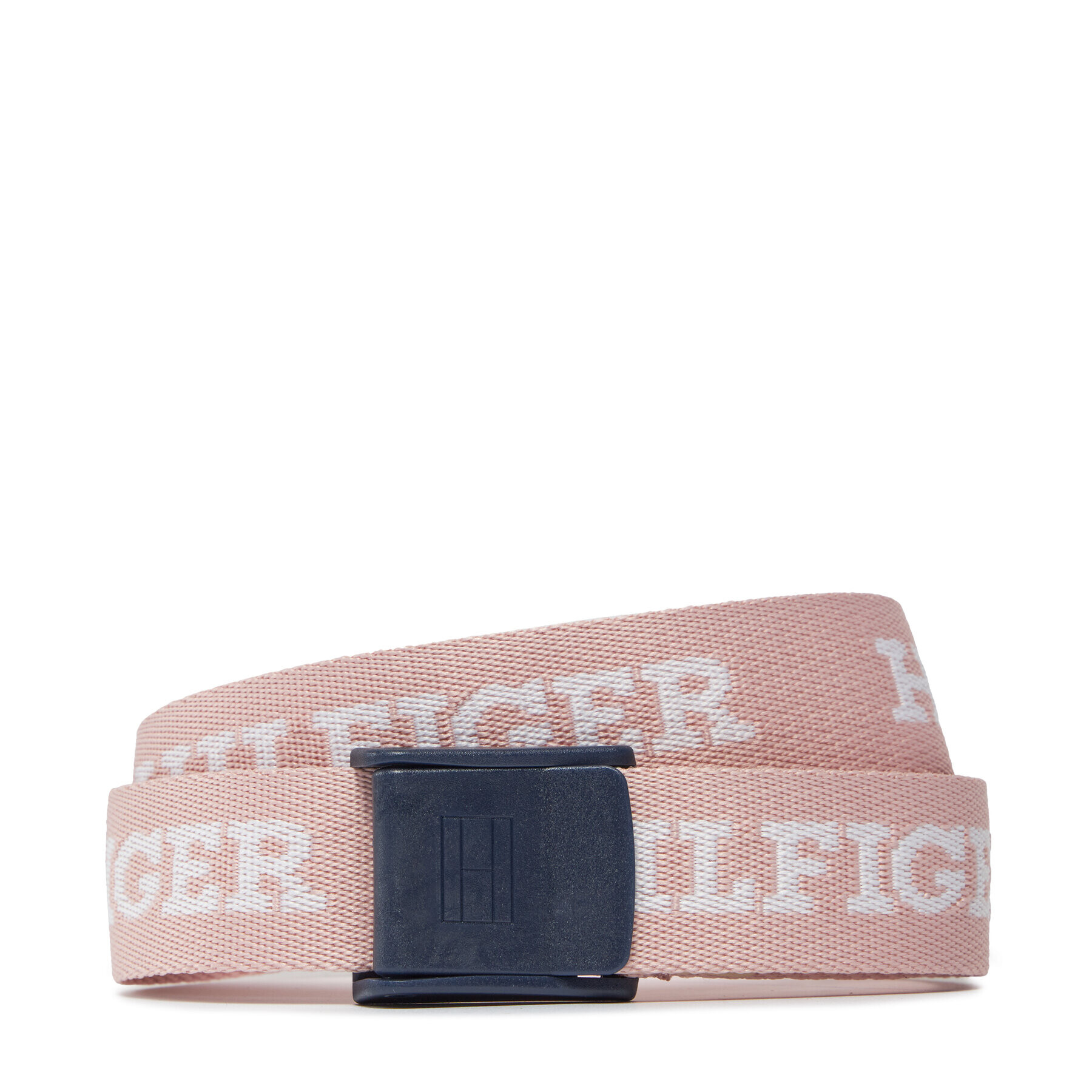 Tommy Hilfiger Детски колан Webbing Belt AU0AU01854 Розов - Pepit.bg