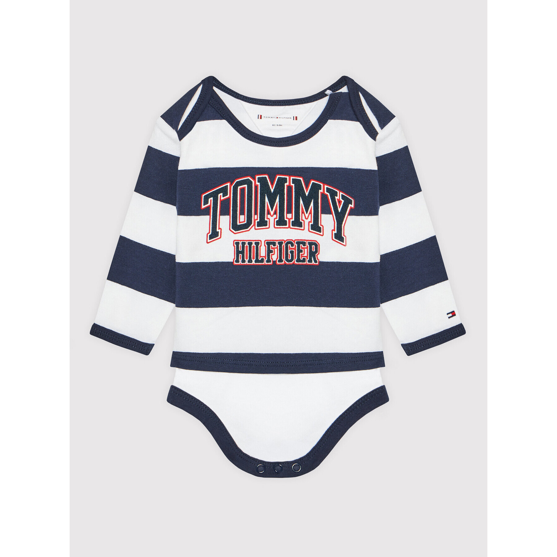 Tommy Hilfiger Детско боди 2 Piece KN0KN01243 Тъмносин - Pepit.bg