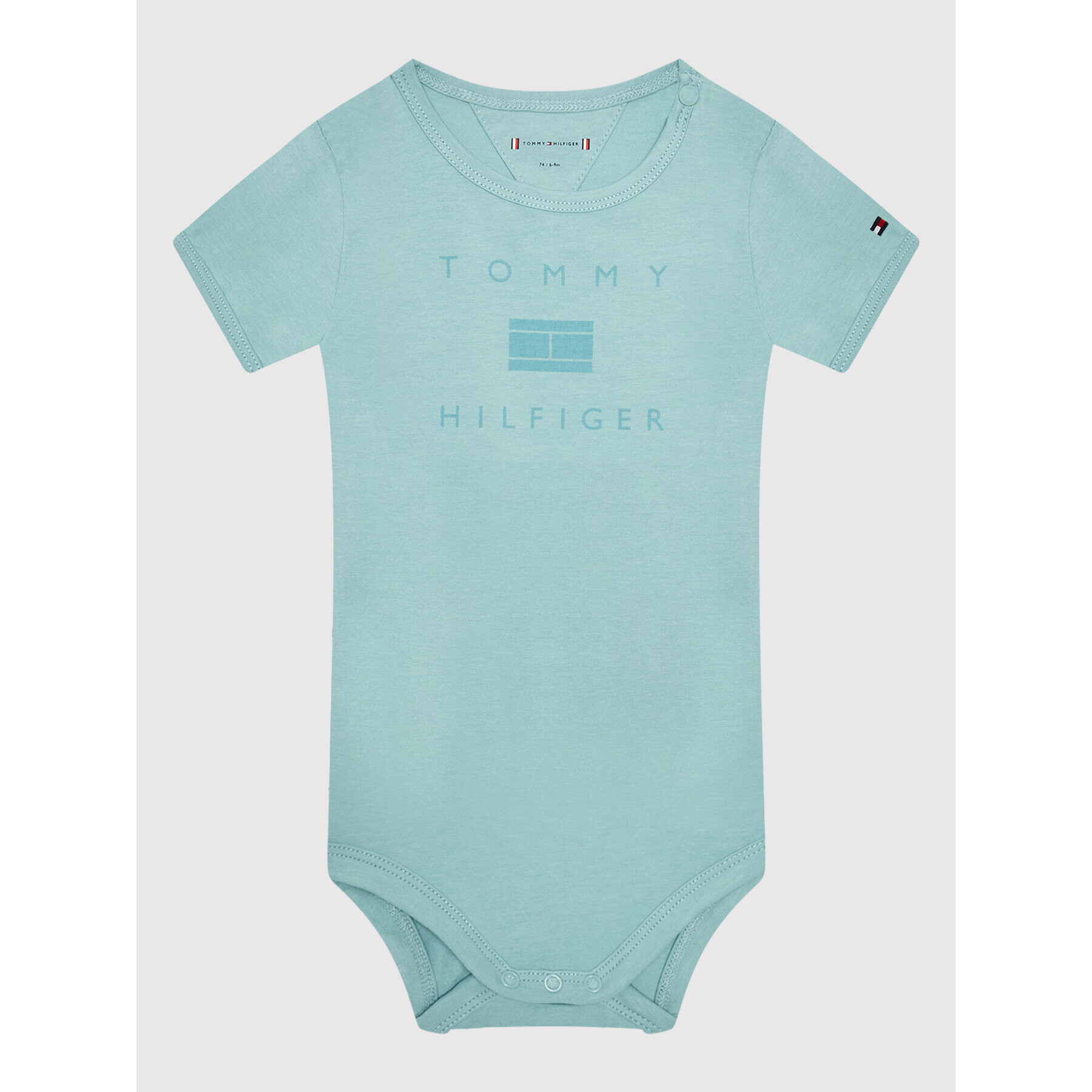 Tommy Hilfiger Детско боди KN0KN01422 Син Regular Fit - Pepit.bg