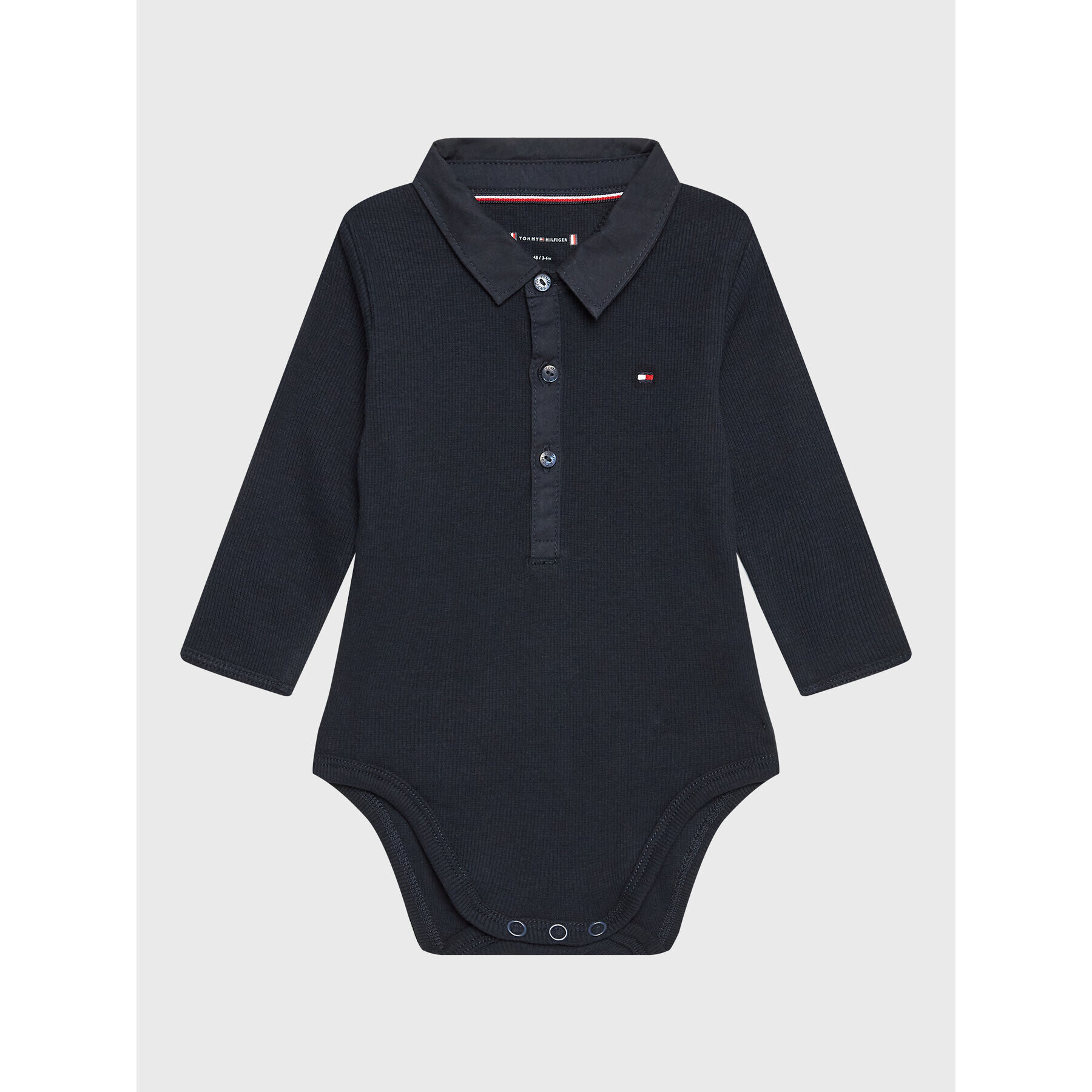 Tommy Hilfiger Детско боди KN0KN01575 Тъмносин - Pepit.bg