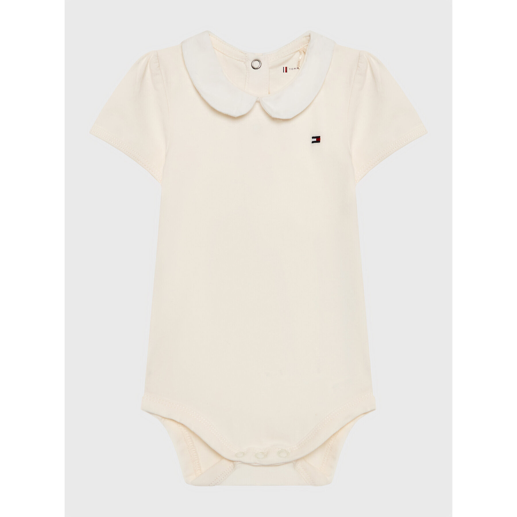 Tommy Hilfiger Детско боди KN0KN01576 Бял Regular Fit - Pepit.bg
