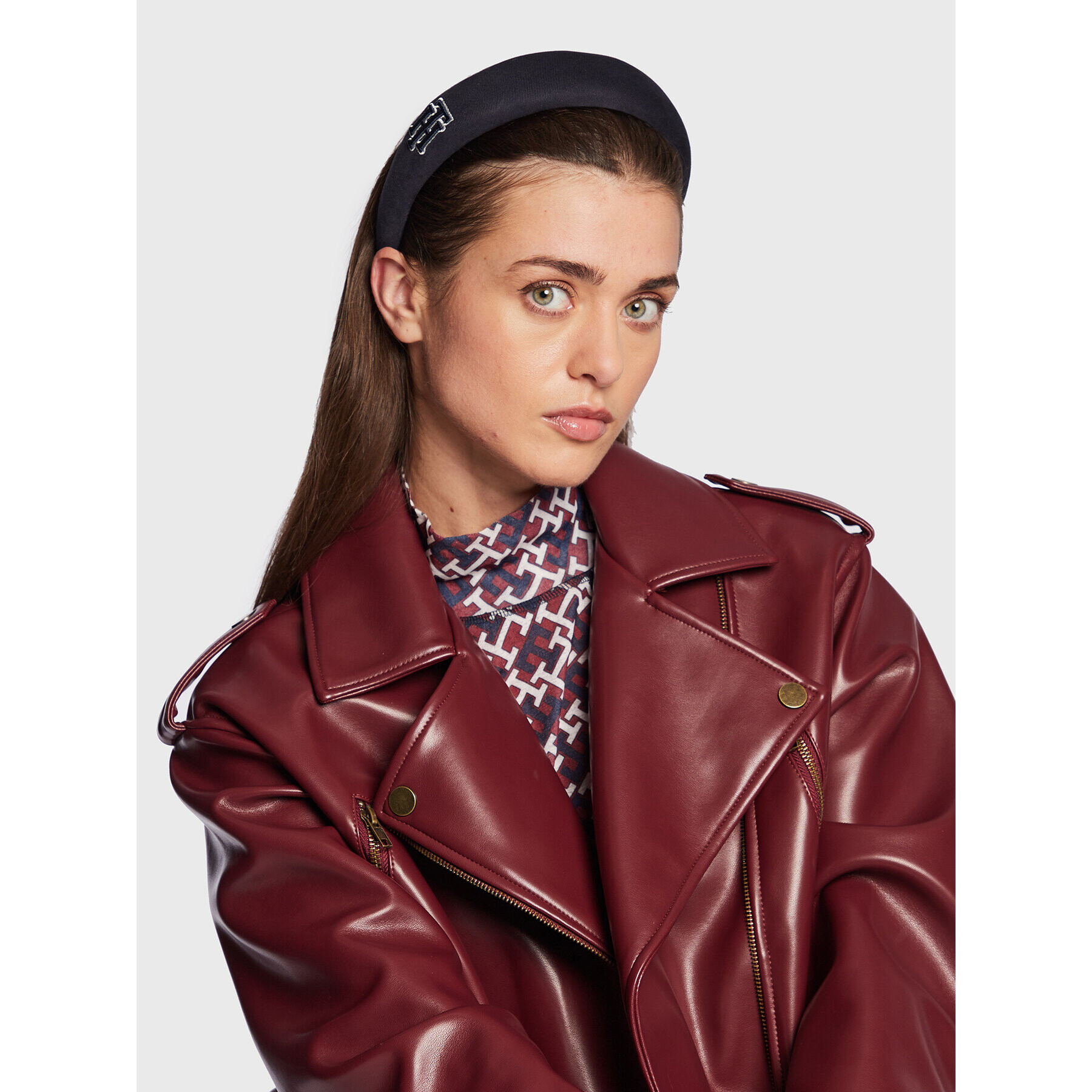 Tommy Hilfiger Диадема AW0AW13817 Тъмносин - Pepit.bg