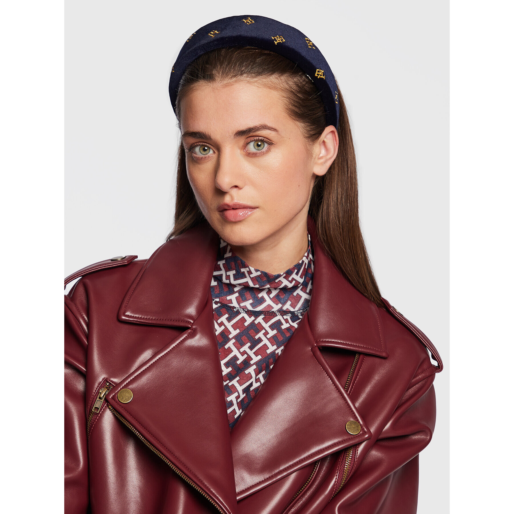Tommy Hilfiger Диадема AW0AW14352 Тъмносин - Pepit.bg