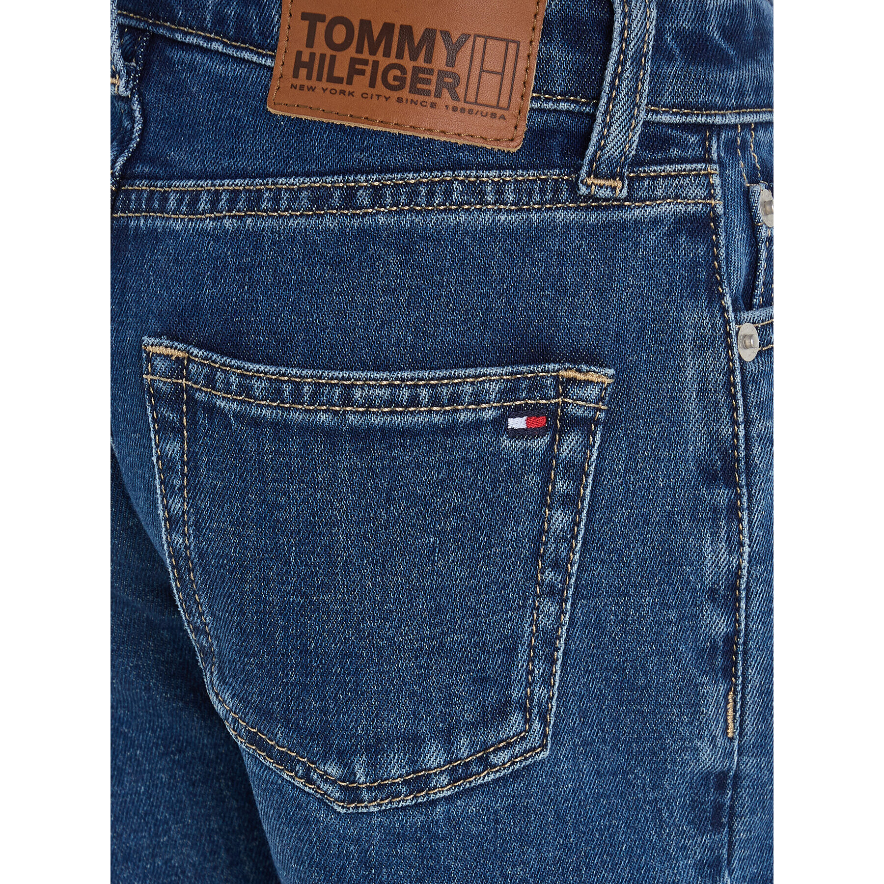 Tommy Hilfiger Дънки Archive KB0KB08467 Тъмносин Slim Fit - Pepit.bg