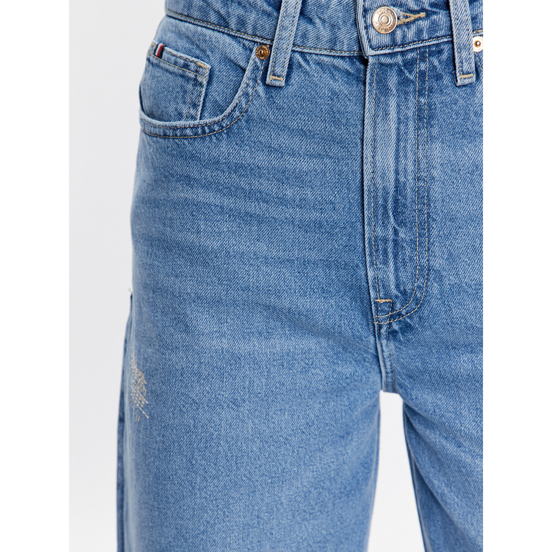 Tommy Hilfiger Дънки Balloon WW0WW38162 Син Balloon Fit - Pepit.bg